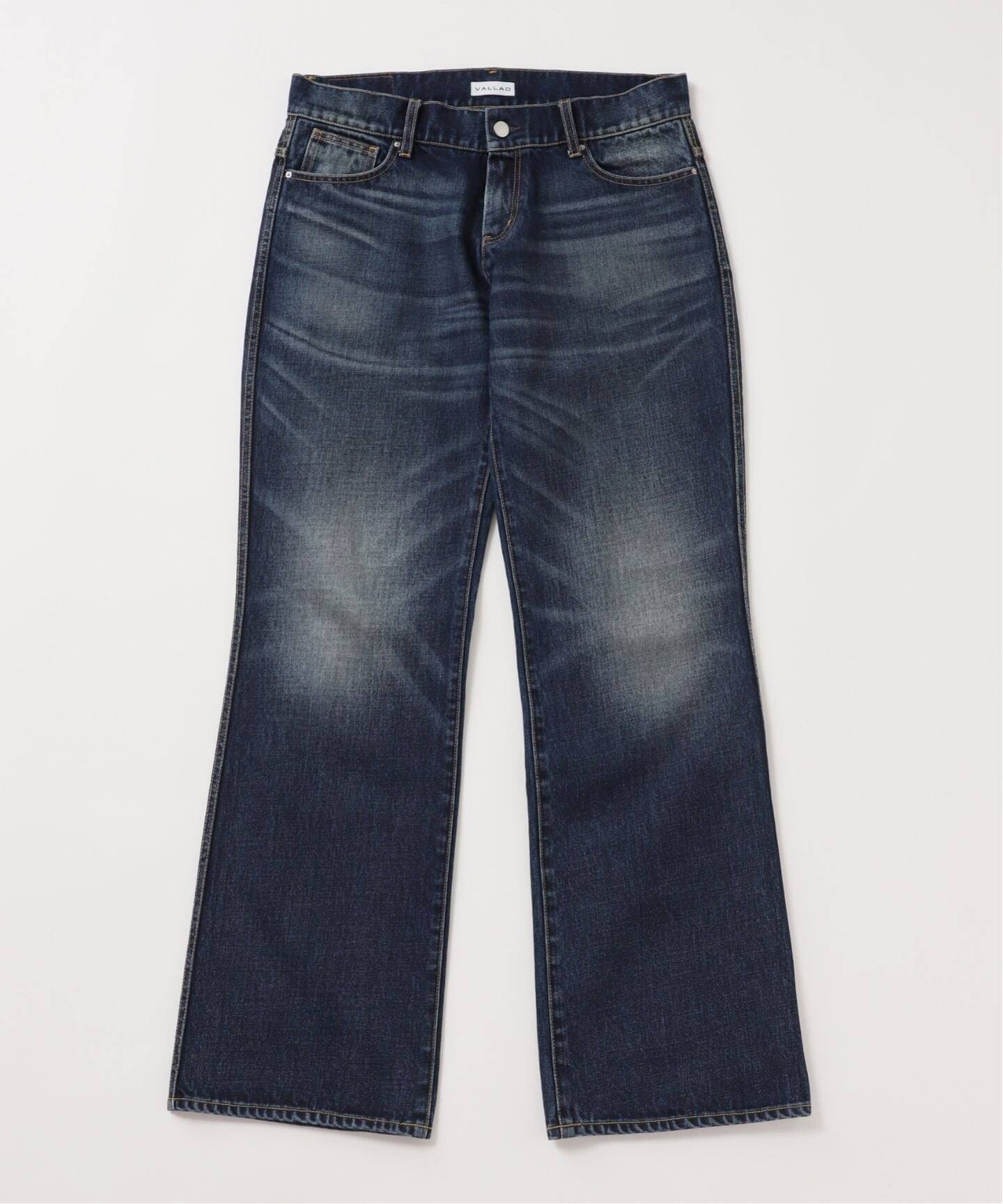 VALLAD / バラッド BLUE AUTHENTIC FLARE DENIM（デニムパンツ 