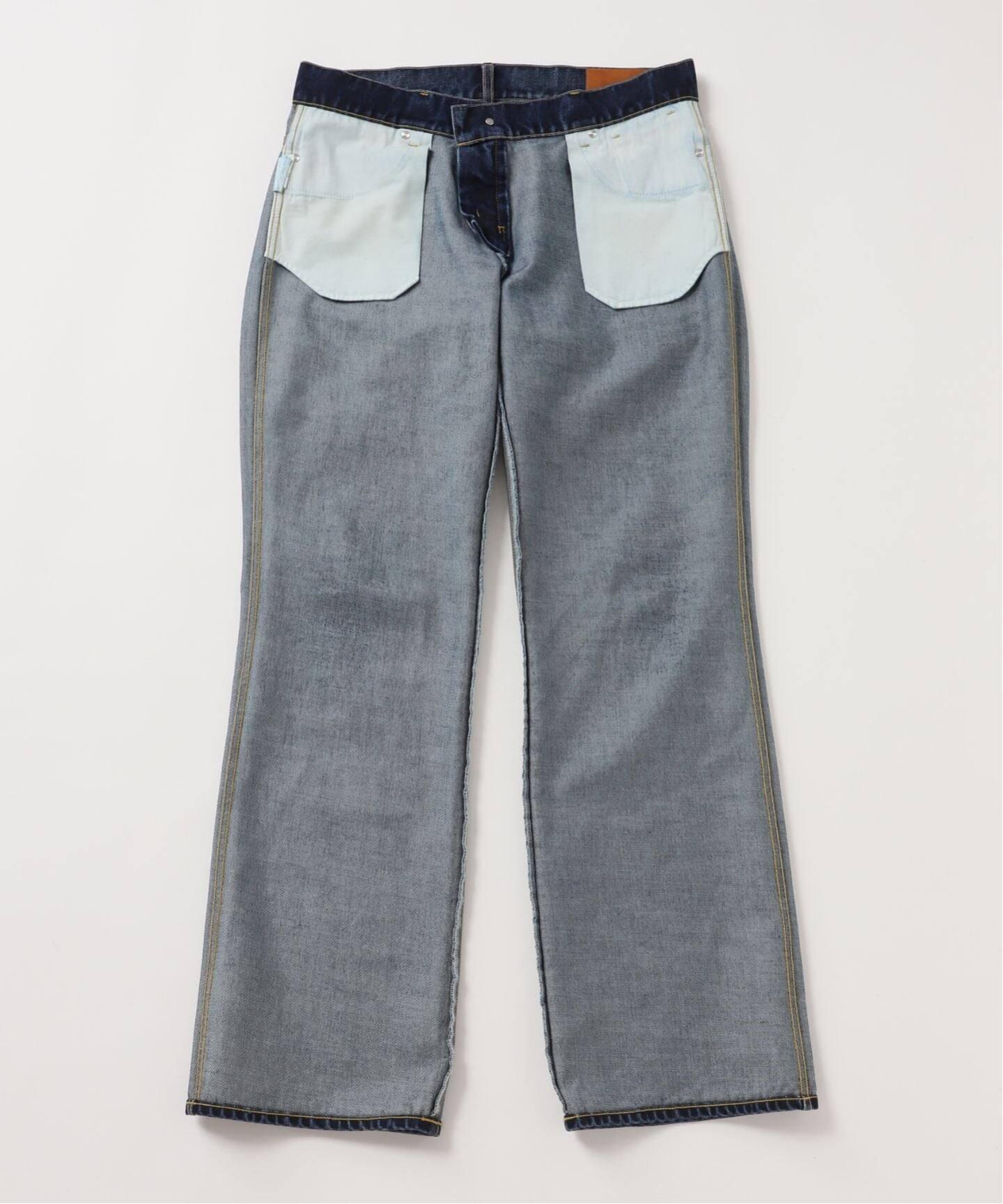 VALLAD / バラッド BLUE AUTHENTIC FLARE DENIM（デニムパンツ