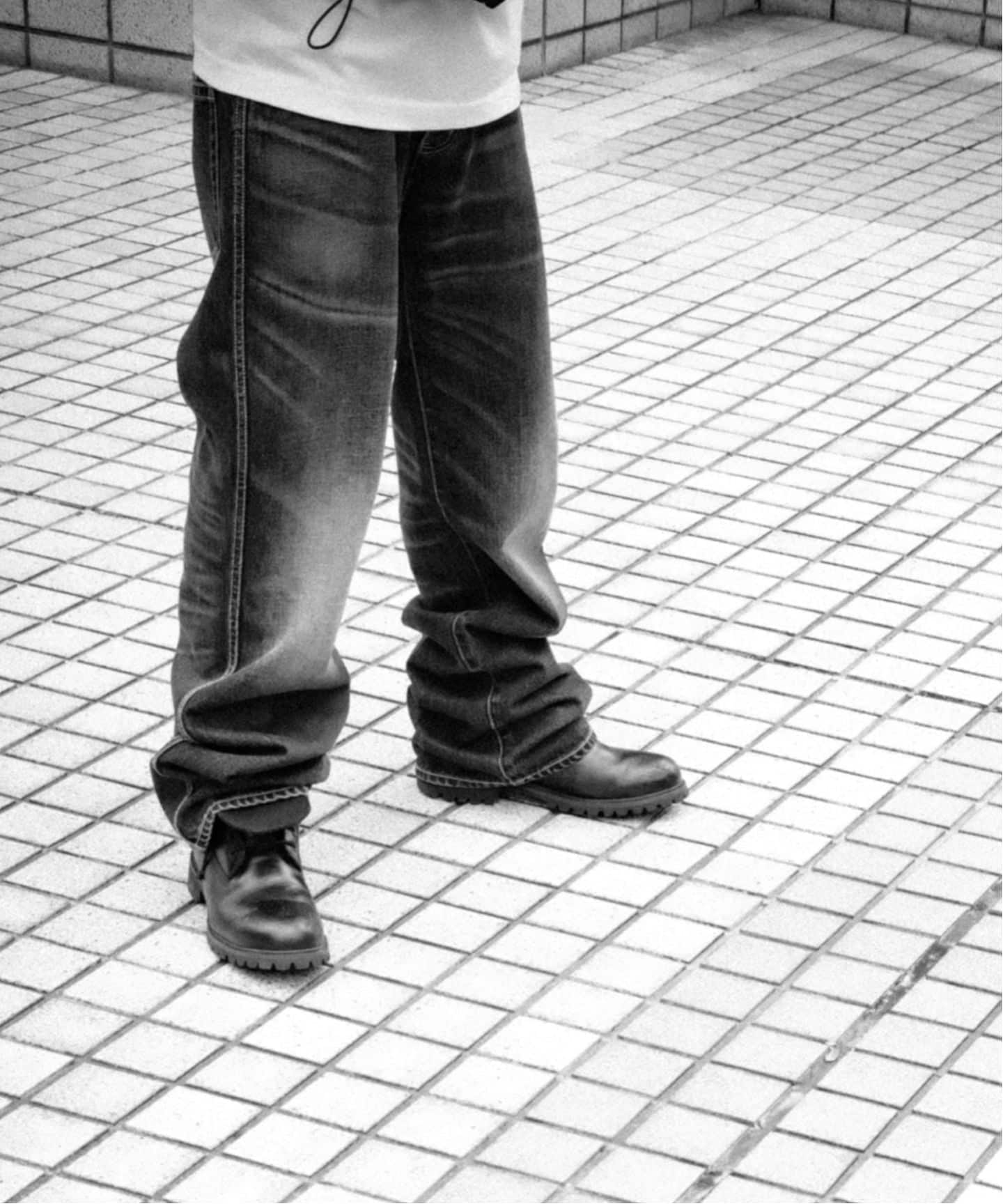 VALLAD / バラッド BLUE AUTHENTIC FLARE DENIM（デニムパンツ