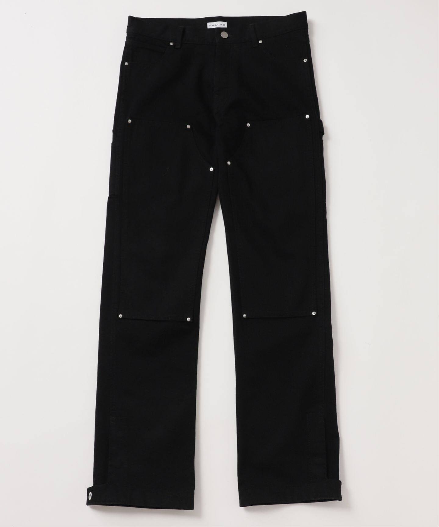 【美品】VALLADパンツ VALLAD / バラッド BLACK PAINTER JAPAN DENIM（デニムパンツ
