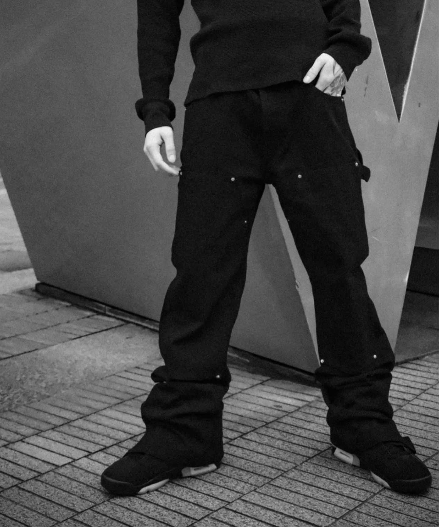 VALLAD IO 完売 L BLACK PAINTER JAPAN DENIM VALLAD / バラッド BLACK PAINTER JAPAN DENIM（デニムパンツ