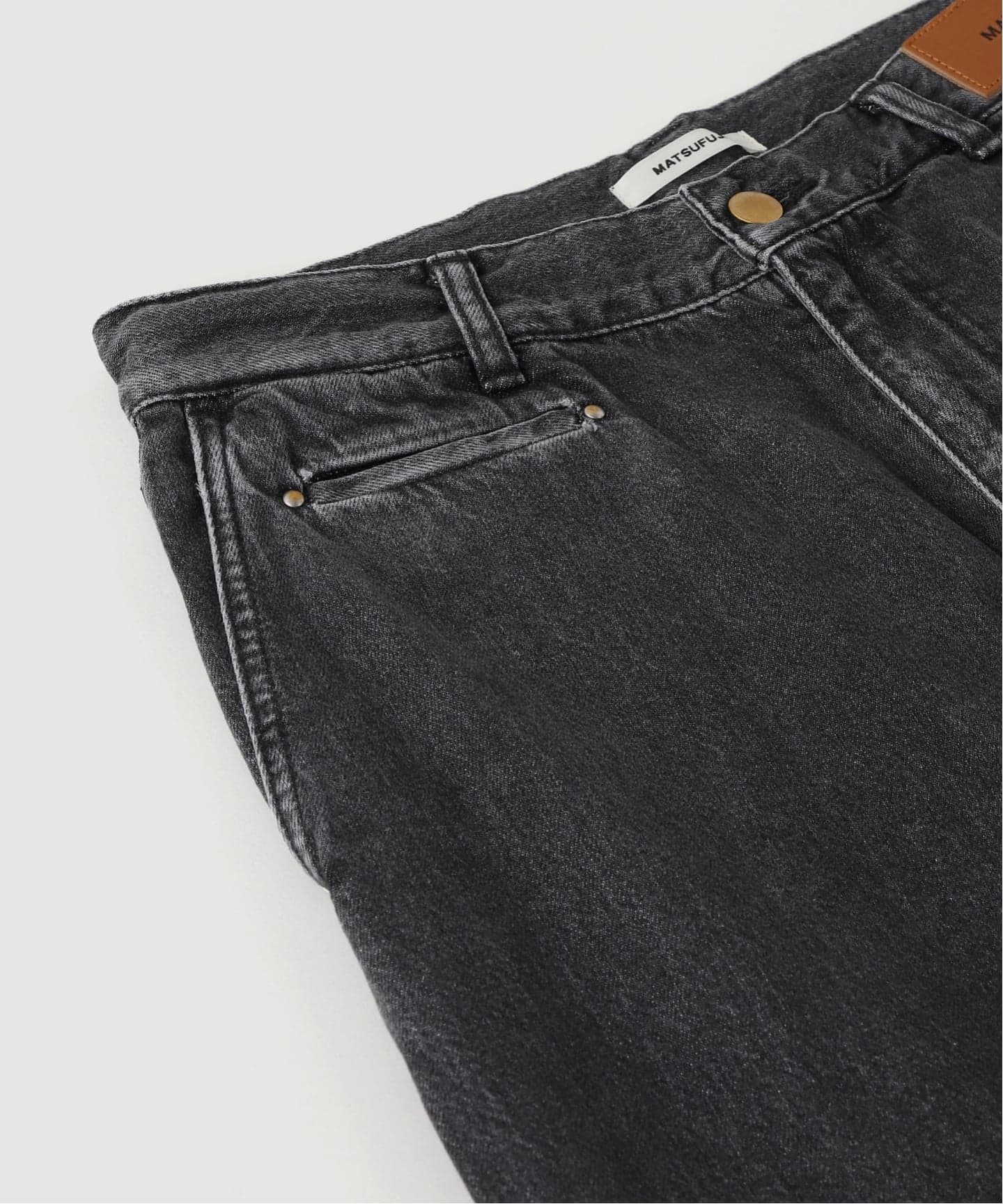 MATSUFUJI / マツフジ WIDE FADE DENIM TROUSERS（デニムパンツ