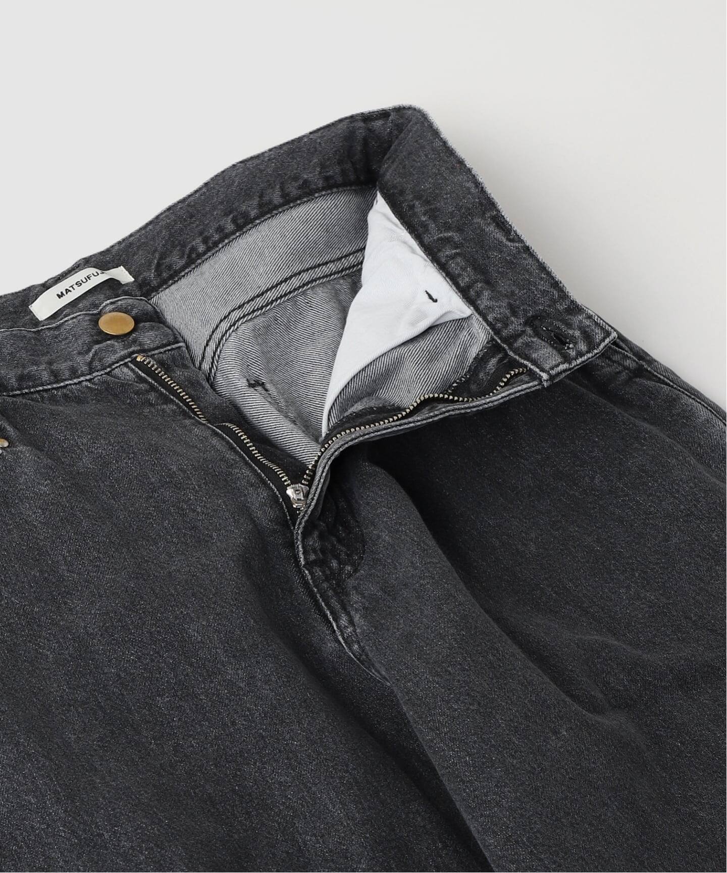 MATSUFUJI / マツフジ WIDE FADE DENIM TROUSERS（デニムパンツ 