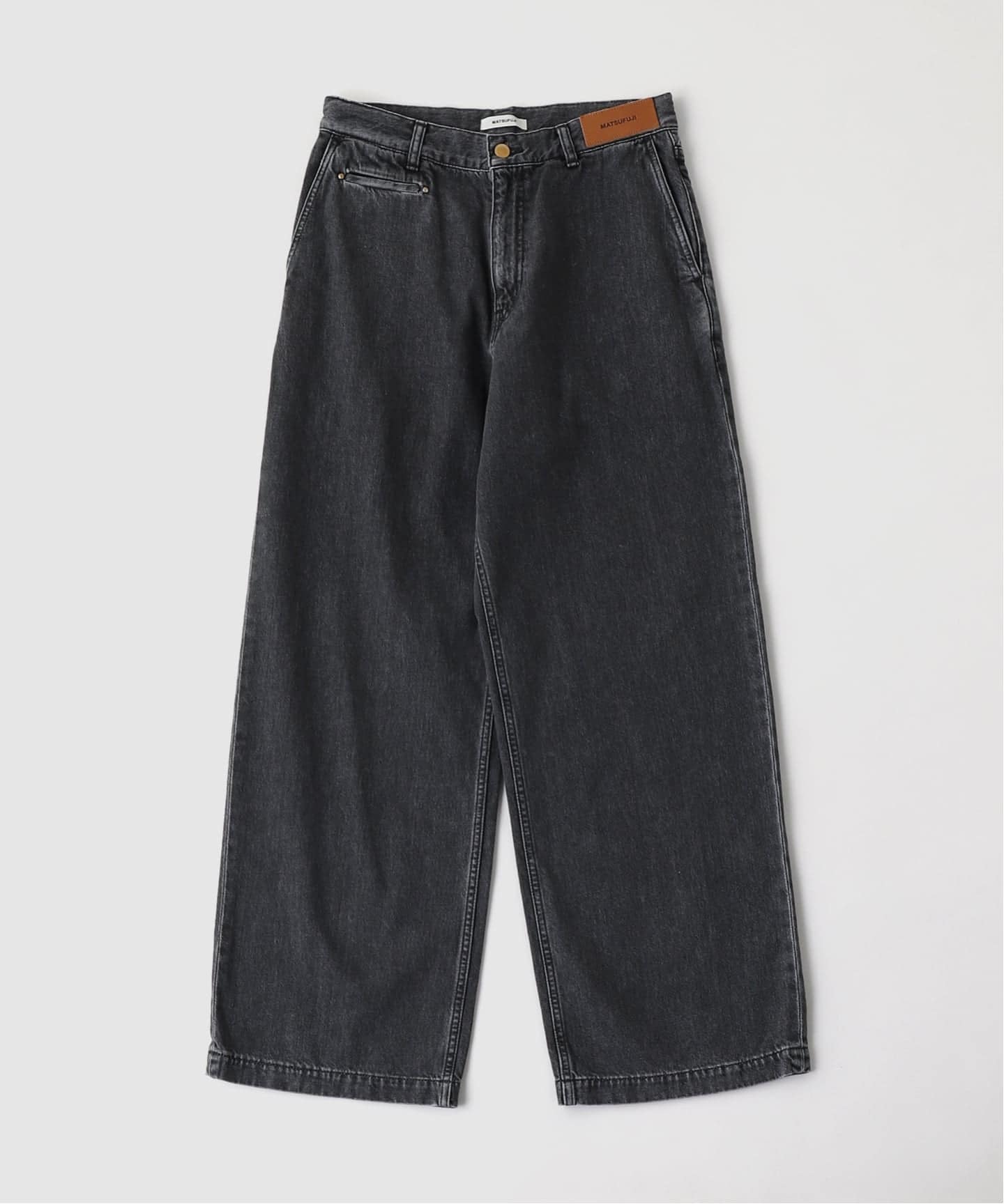 MATSUFUJI / マツフジ WIDE FADE DENIM TROUSERS（デニムパンツ