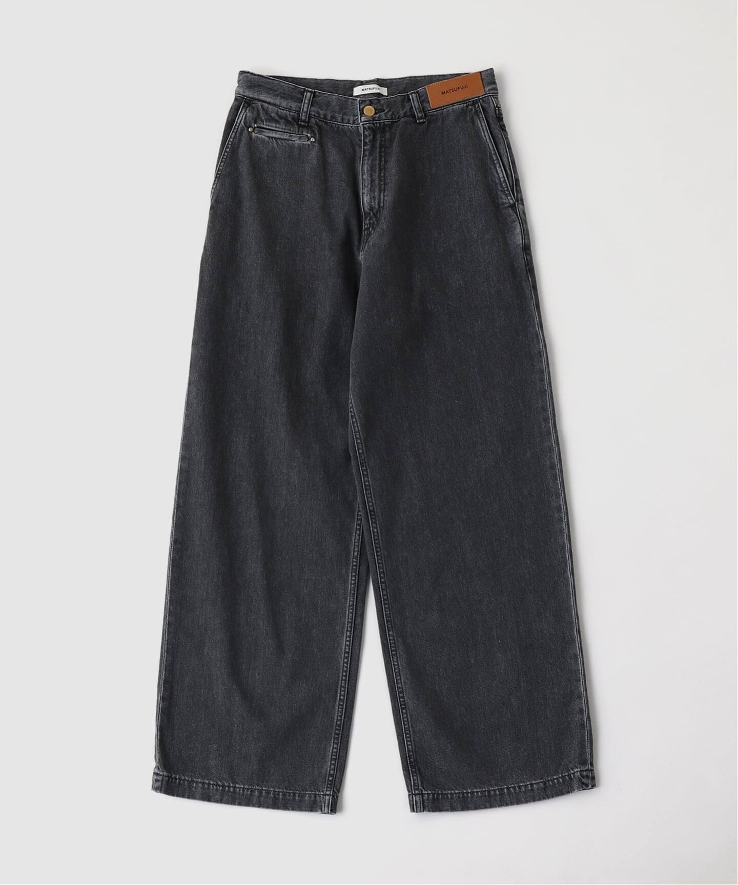 MATSUFUJI / マツフジ WIDE FADE DENIM TROUSERS（デニムパンツ 
