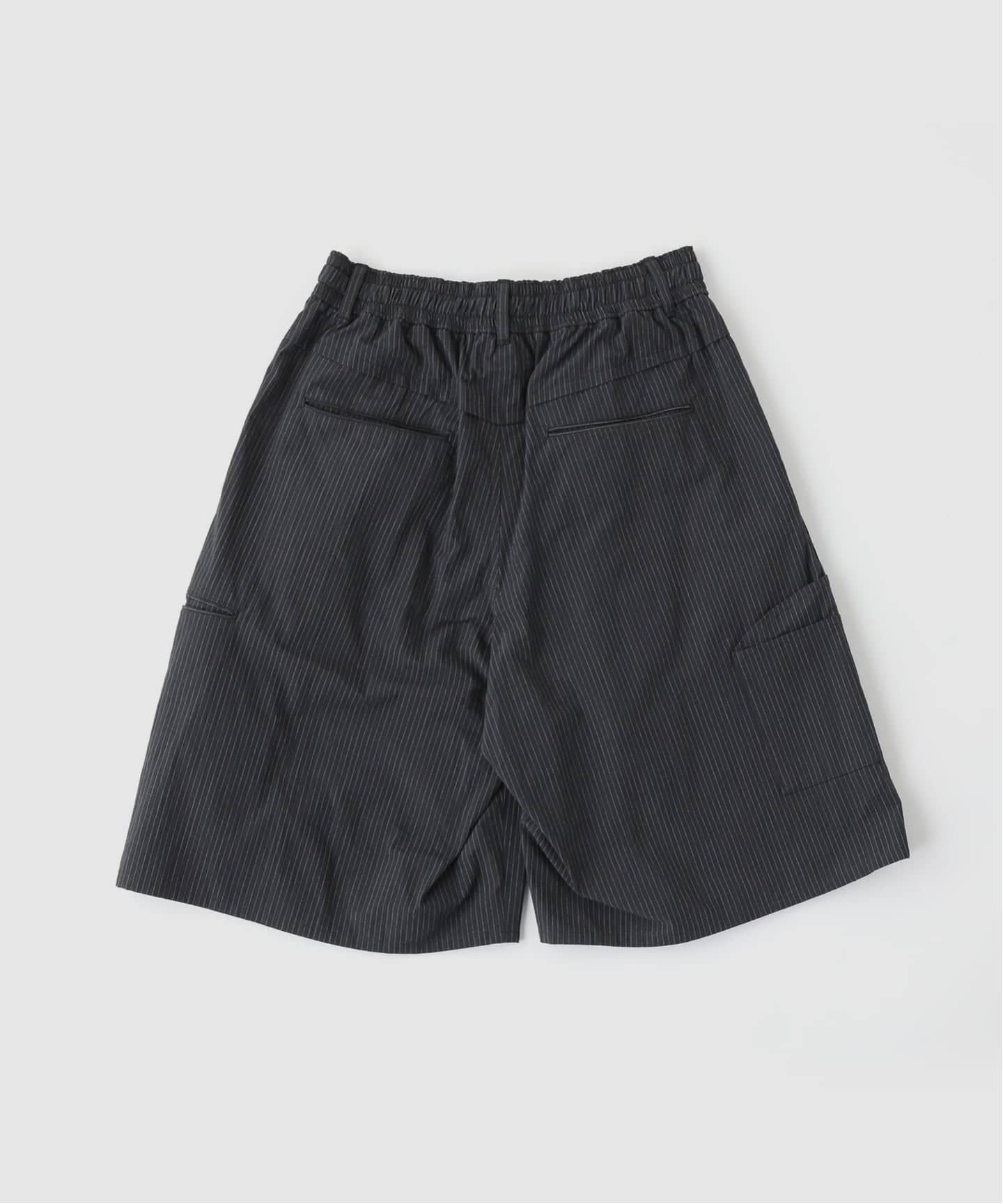 MATSUFUJI / マツフジ STRIPED WIDE SHORTS（ショート・ハーフパンツ