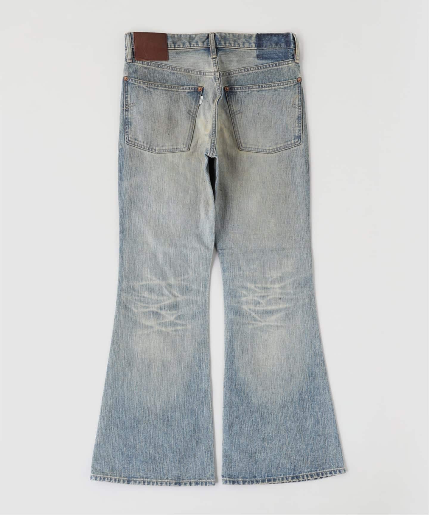 パンツ SUGARHILL 24ss FADED MODERN DENIM WIDE SUGARHILL / シュガーヒル FADED MODERN DENIM PANTS FLARED CUT