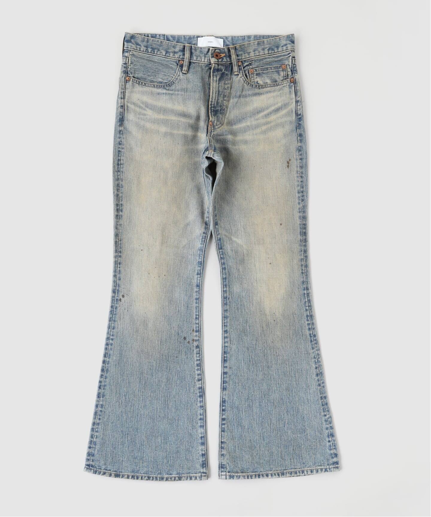 SUGARHILL / シュガーヒル FADED MODERN DENIM PANTS FLARED CUT 