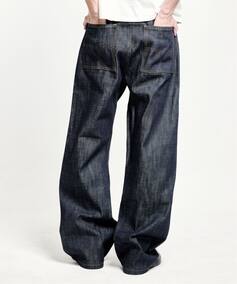 NO MAINTENANCE / ノーメンテナンス BAGGY DENIM RAW BLUE（デニム