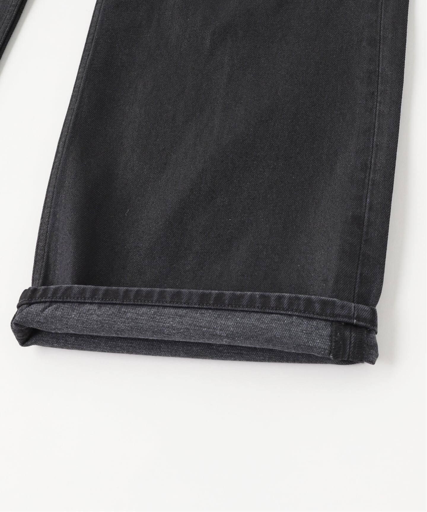 パンツ NO MAINTENANCE Baggy Denim(Wawed Black) No Maintenance - Baggy Denim in Waxed Black | NO MAINTENANCE