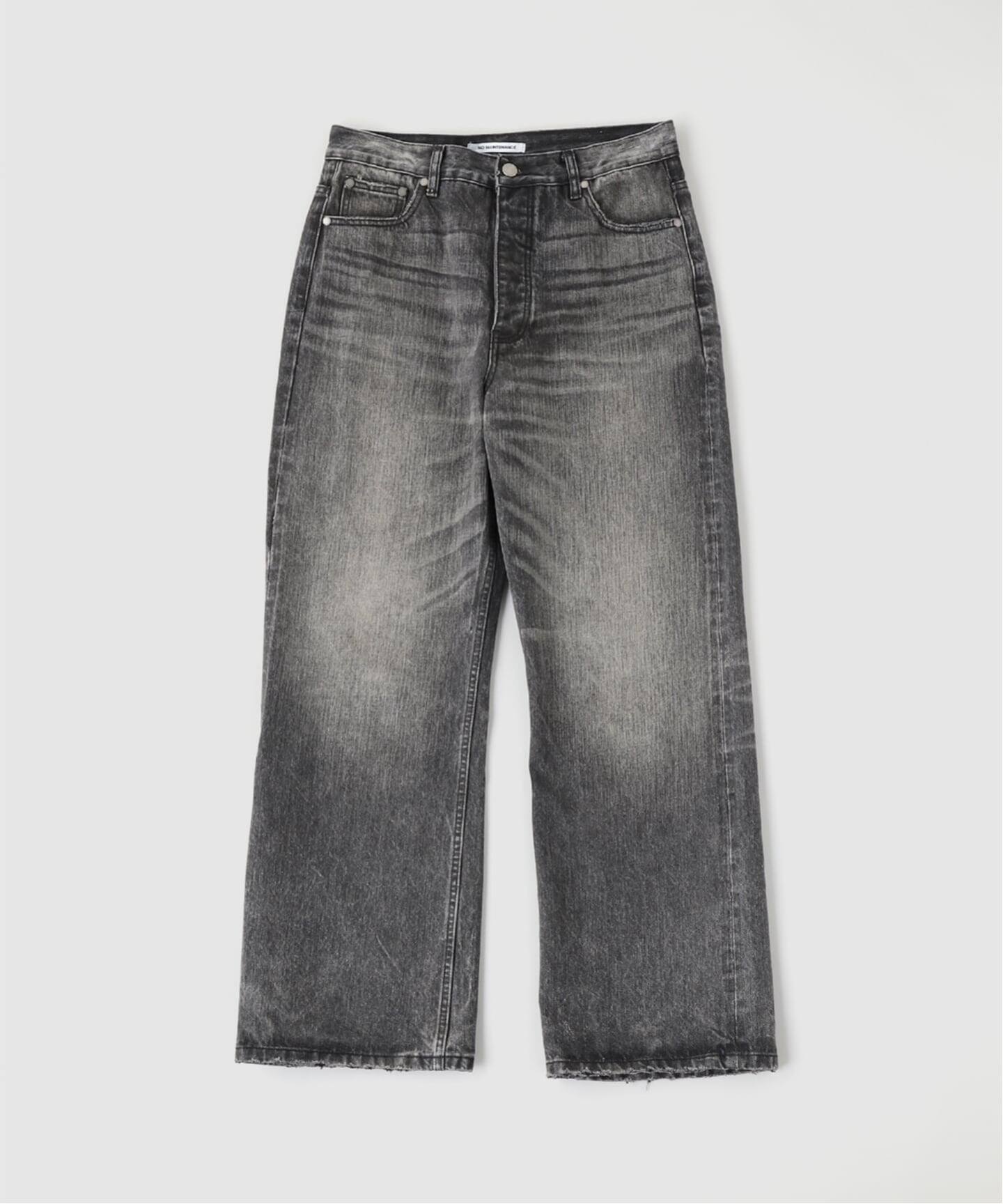 NO MAINTENANCE / ノーメンテナンス BAGGY JAPANESE DENIM（デニム