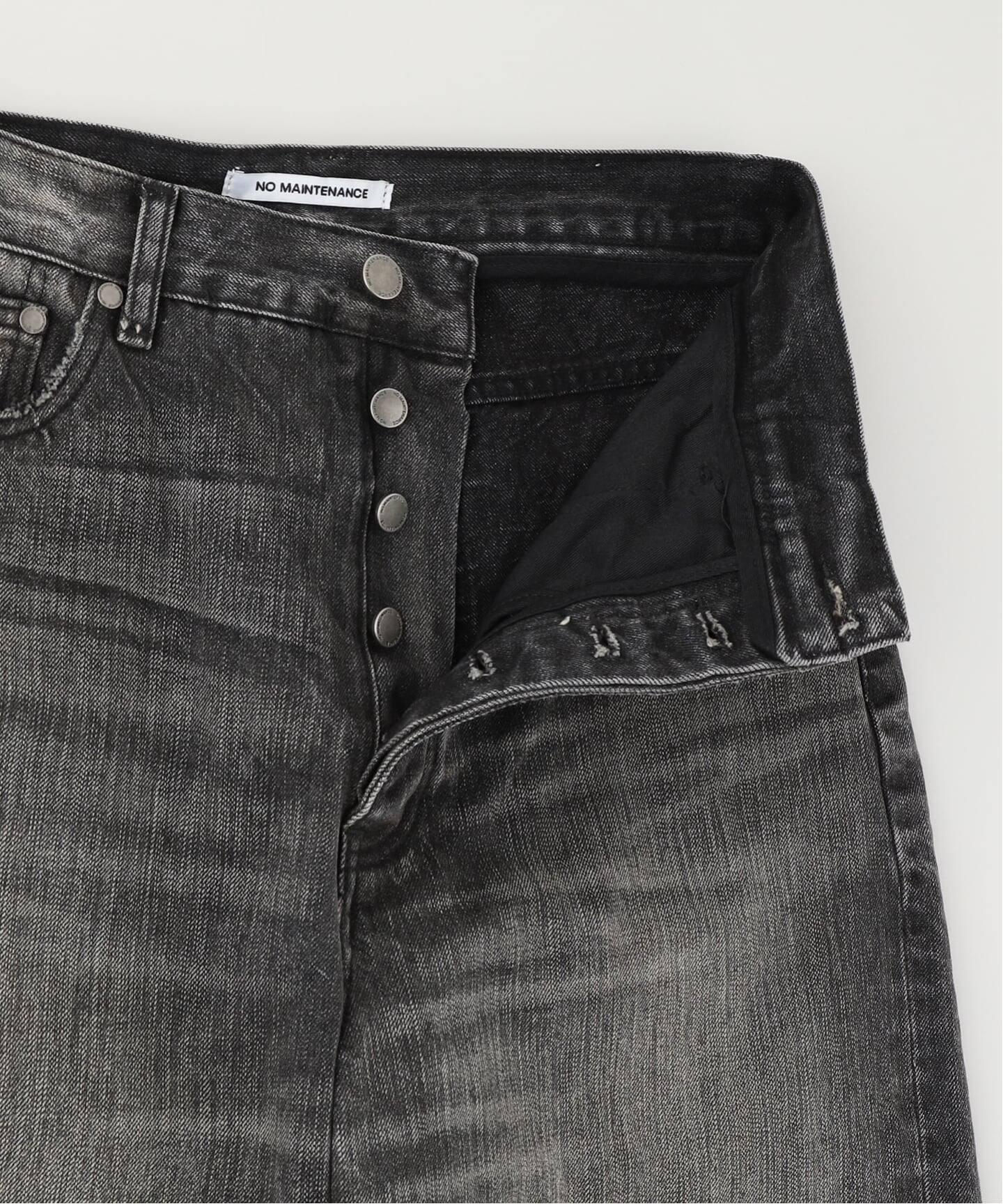 NO MAINTENANCE / ノーメンテナンス BAGGY JAPANESE DENIM（デニム
