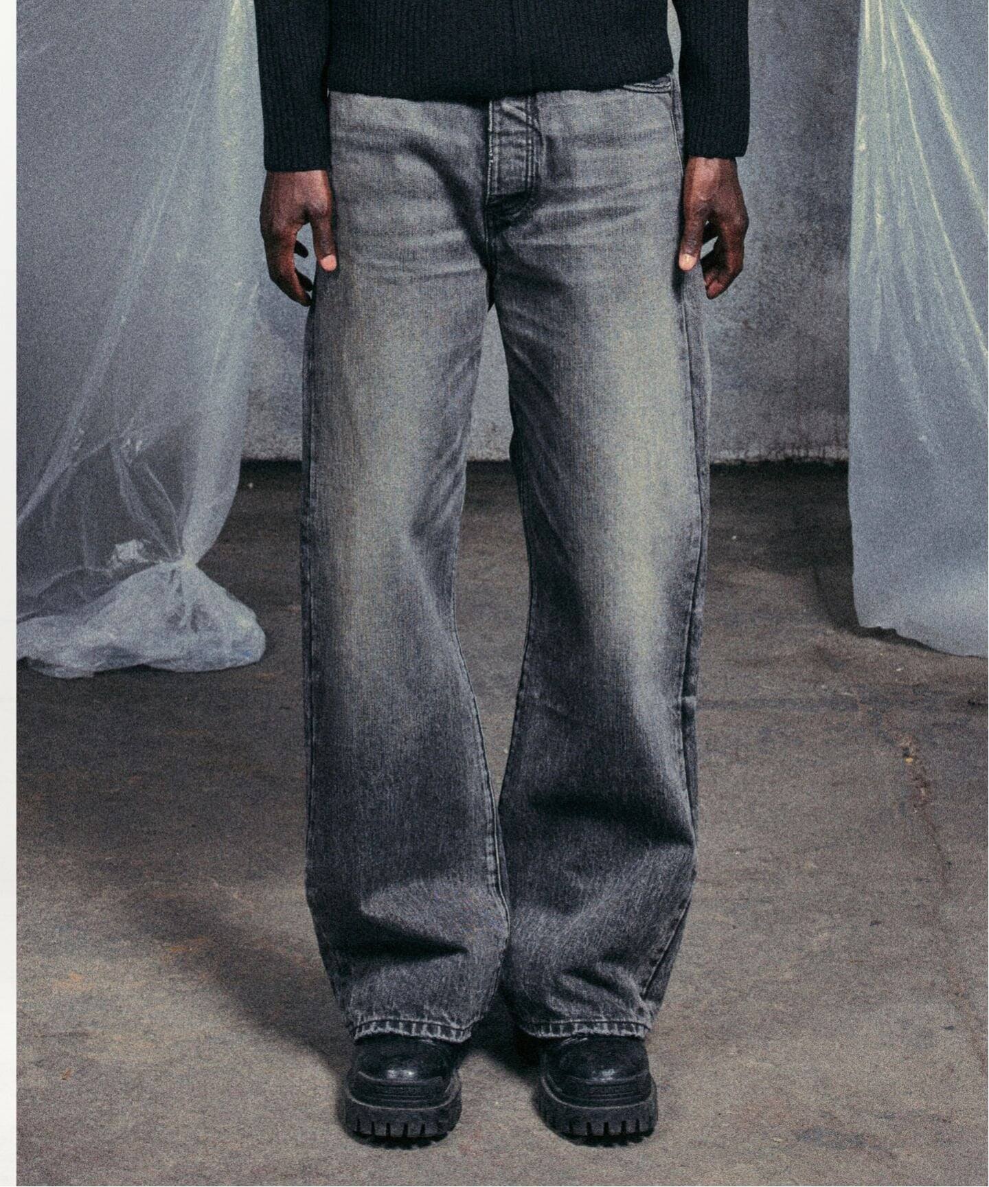 NO MAINTENANCE / ノーメンテナンス BAGGY JAPANESE DENIM（デニム 