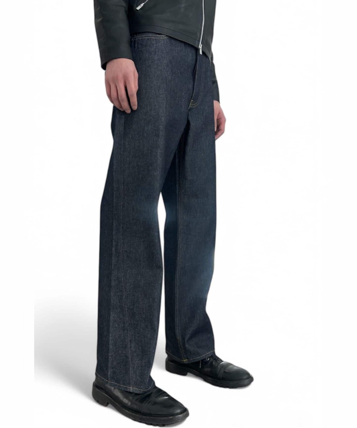 NO MAINTENANCE / ノーメンテナンス HAZE DENIM RAW BLUE（デニム