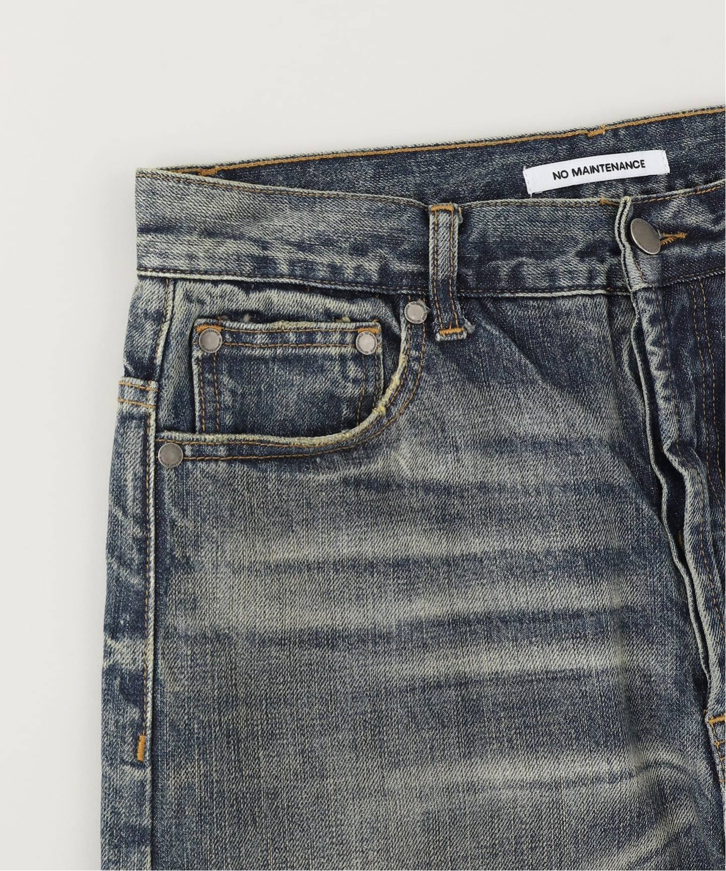 NO MAINTENANCE / ノーメンテナンス HAZE JAPANESE DENIM（デニム