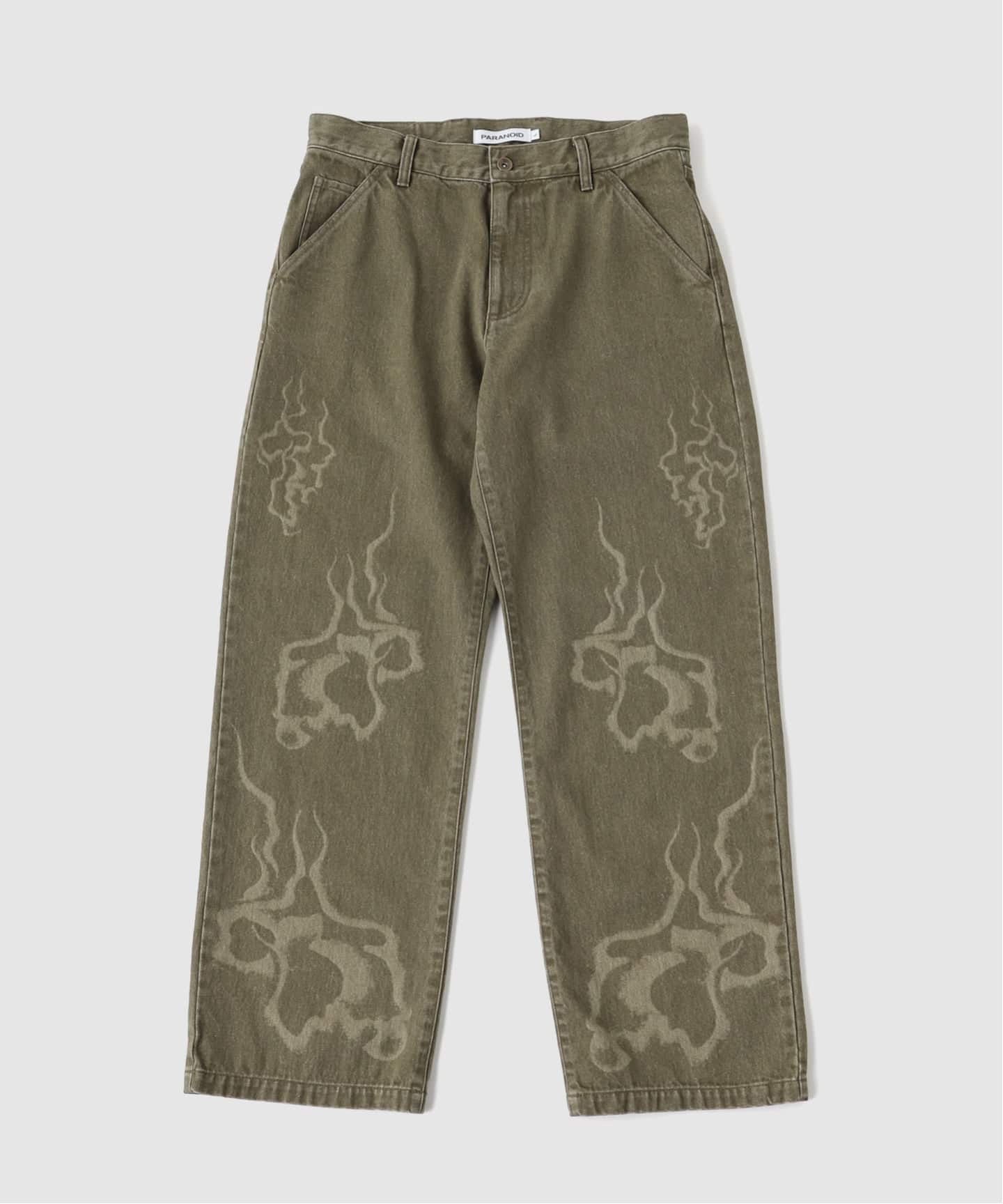 PARANOID / パラノイド LASER BREACH STRAIGHT WIDE DENI（デニム