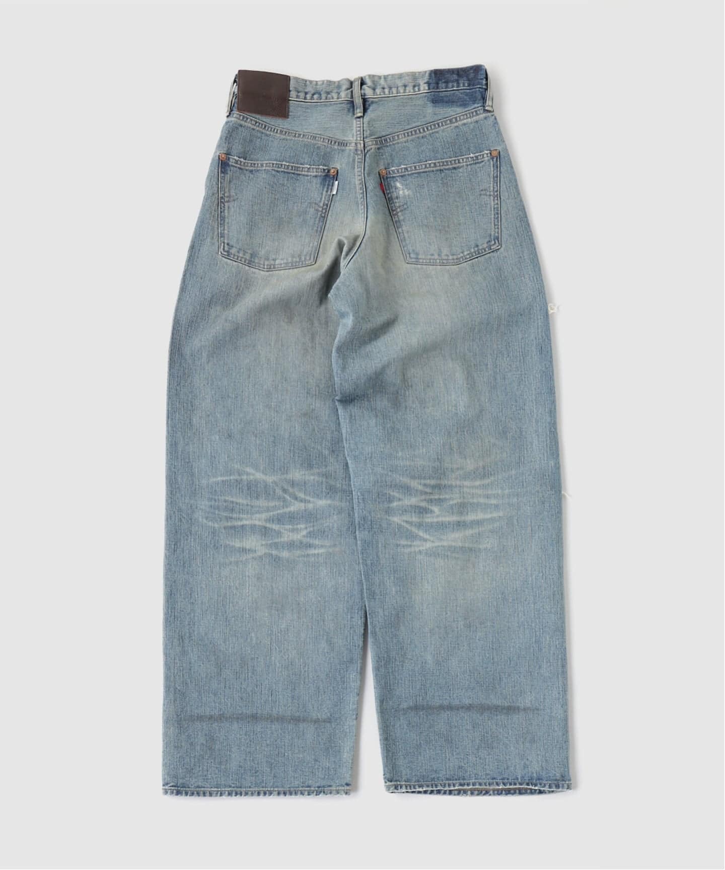 SUGARHILL / シュガーヒル DESTRESSED MODERN DENIM WIDE C（デニム