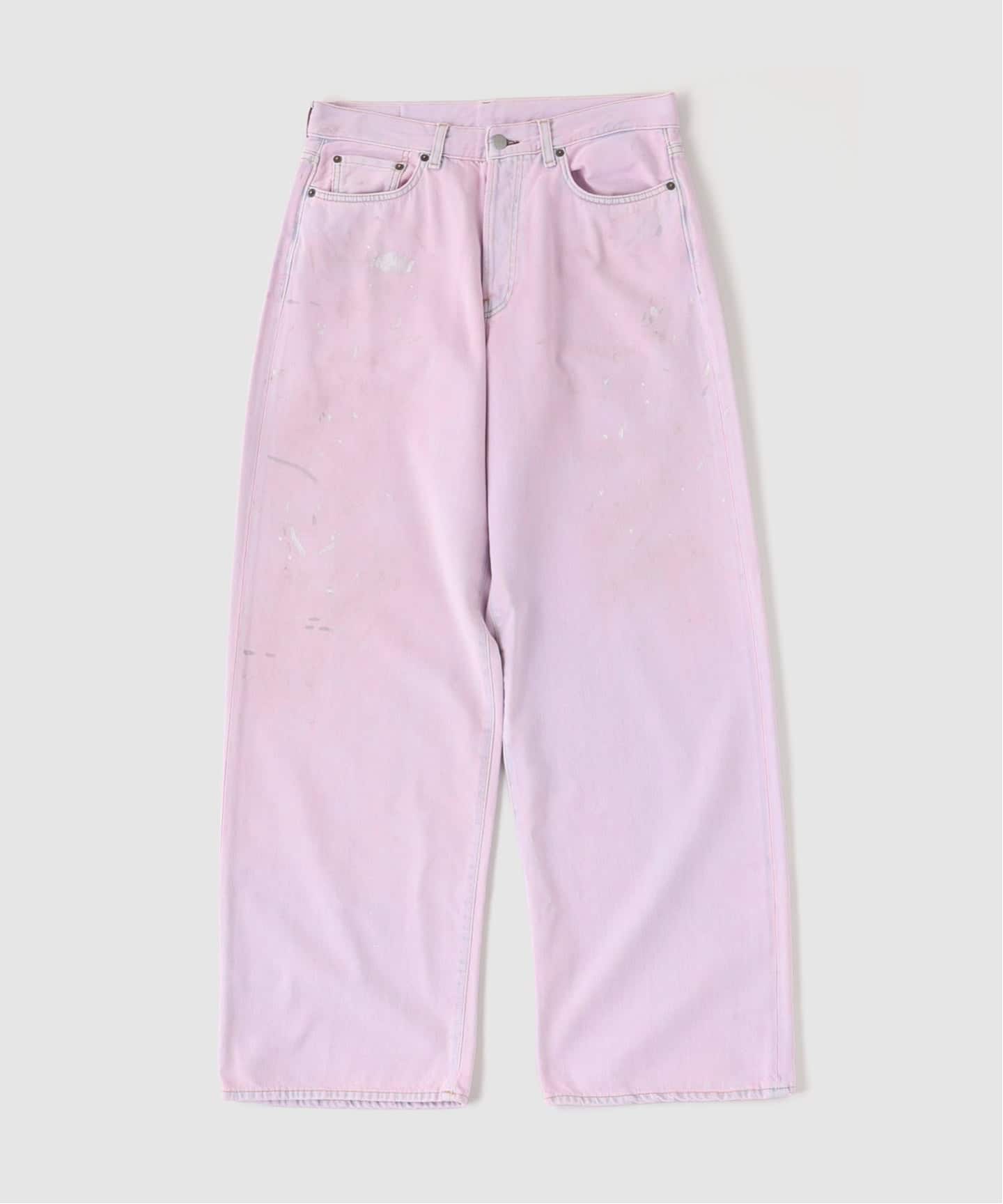 るん。さんAcne Studios イタリア製 ピンクセルビッジ・アンクルデニム Acne Studios / アクネ ストゥディオズ 1981 U PINK TRAFALGAR（デニム