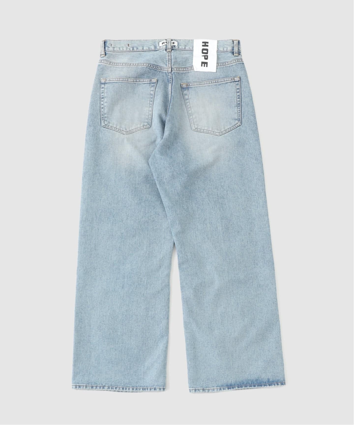HOPE / ホープ CRISS JEANS LIGHT BLUE CREASE（デニムパンツ
