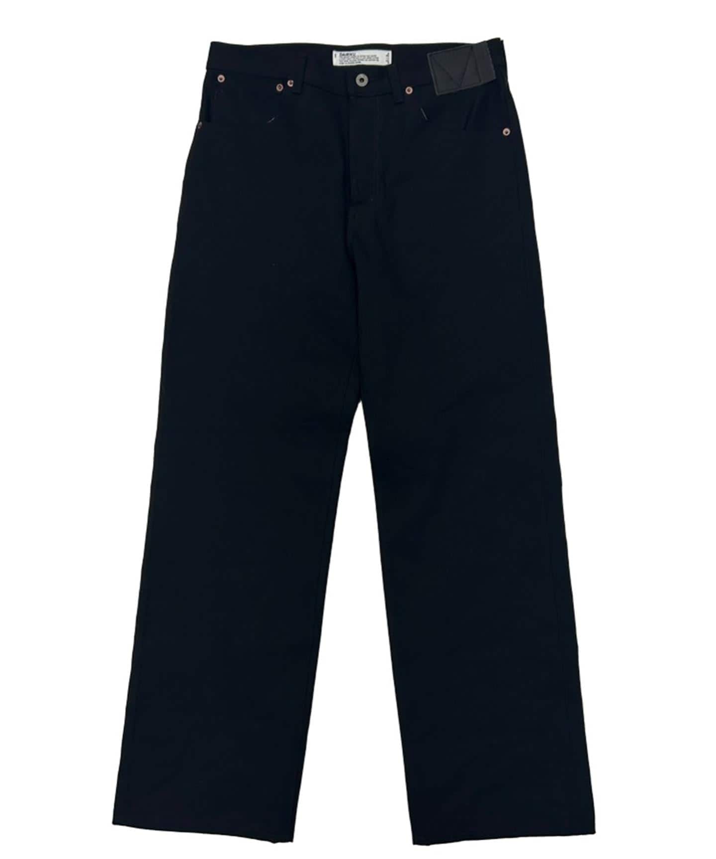 田中ページ TANAKA (タナカ) THE JEAN TROUSER BLACK x BLACK（スラックス