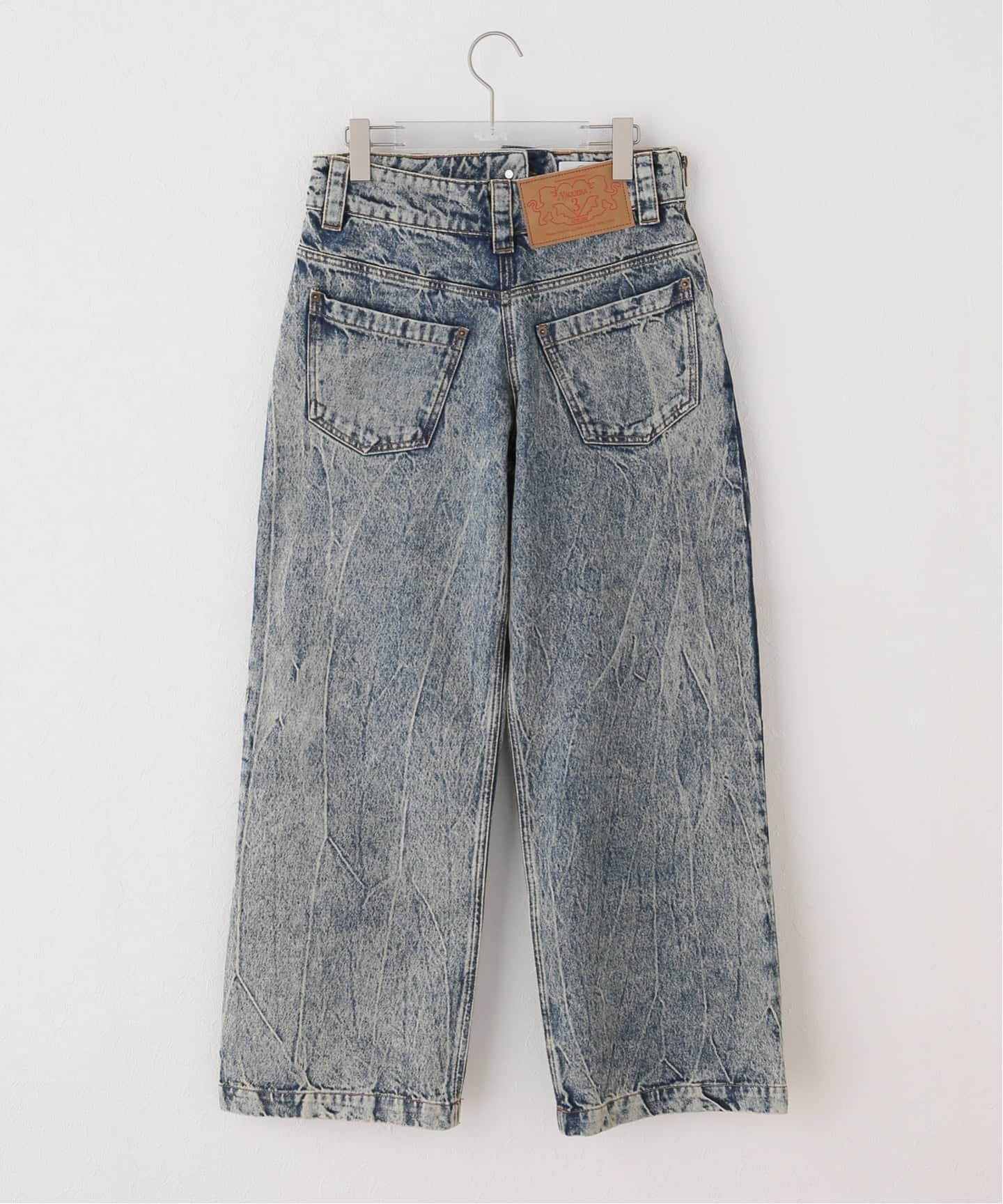 vaquera スカート　バケラ　パンツ VAQUERA / バケラ WOMEN BACKWARDS JEANS（デニムパンツ・ジーンズ