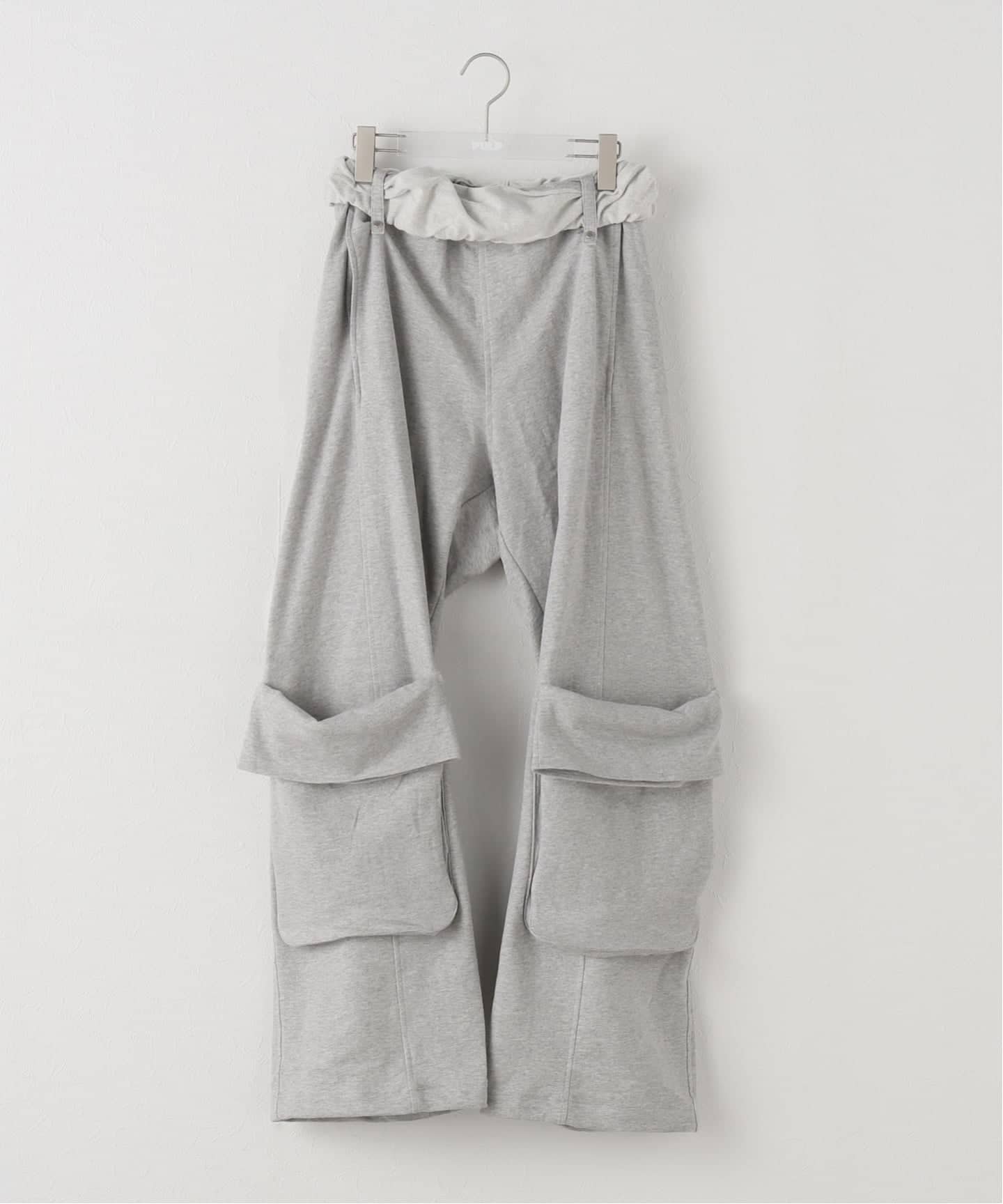 Geek Office / ギークオフィス】OPEN YY / ROLLED WAIST SWEAT CARGO