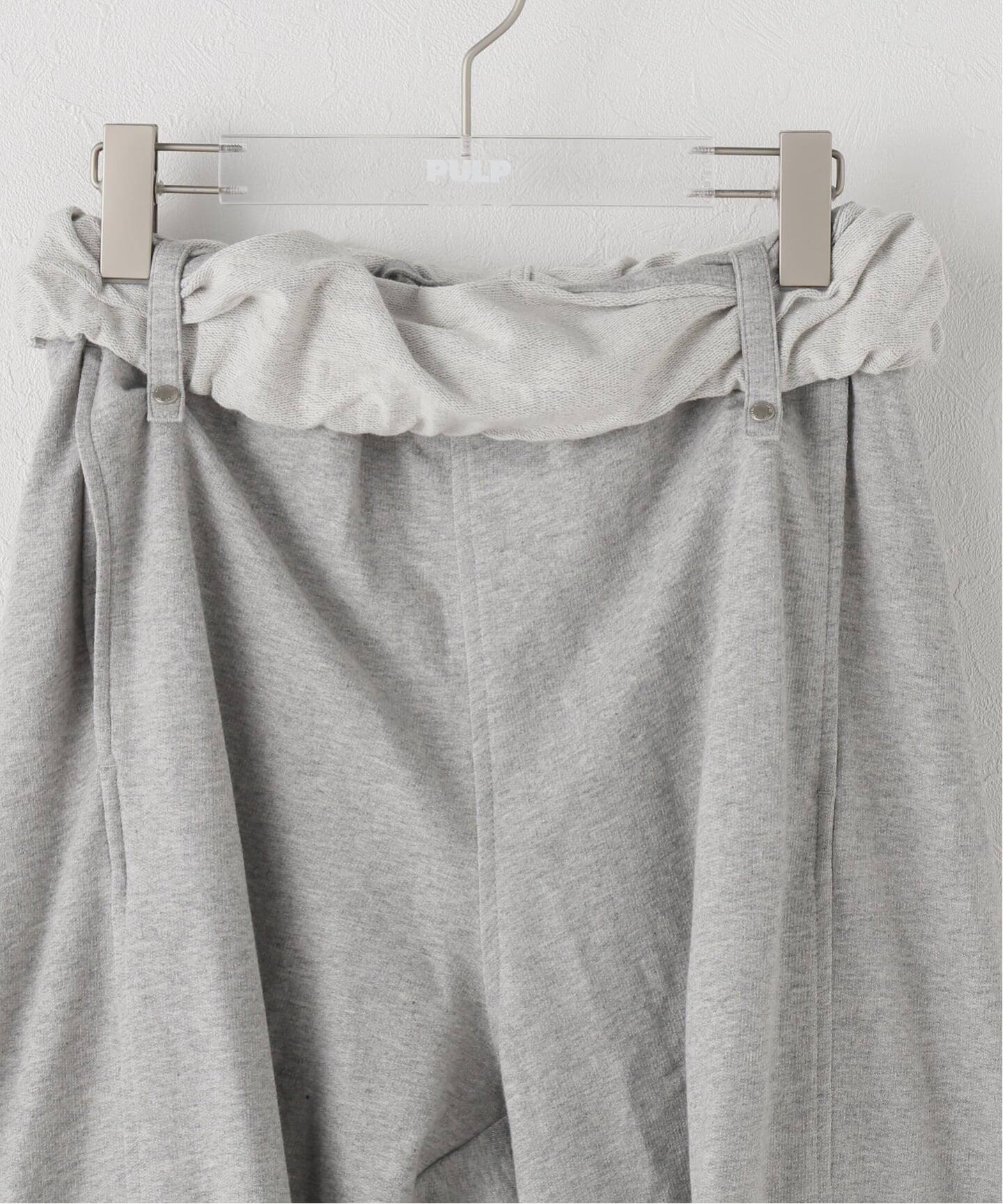 Geek Office / ギークオフィス】OPEN YY / ROLLED WAIST SWEAT CARGO