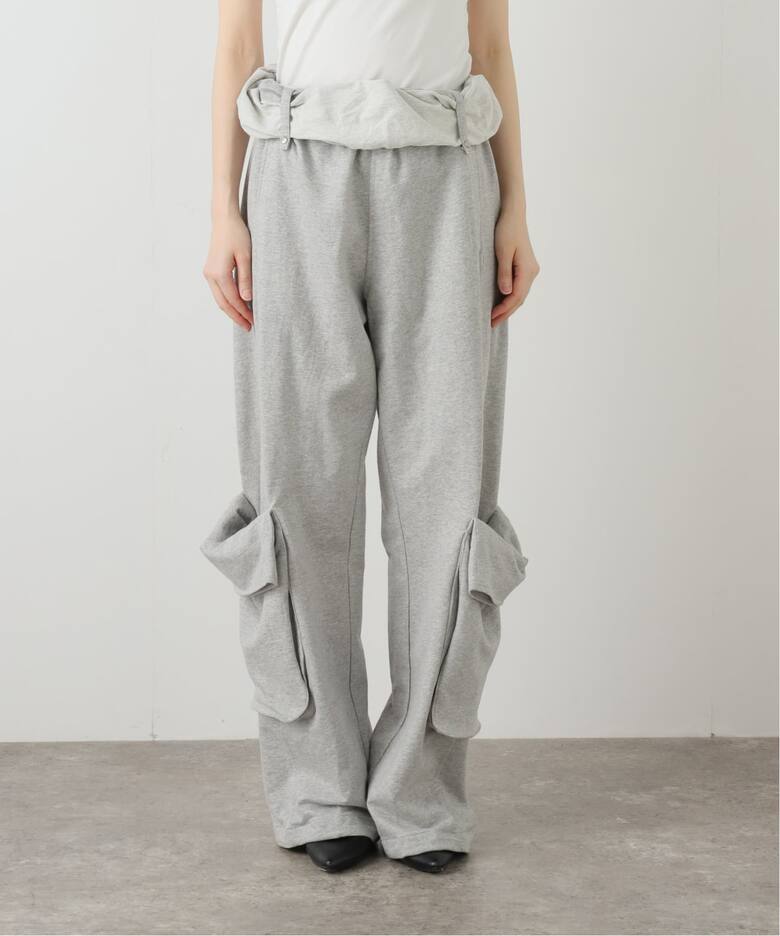 Geek Office / ギークオフィス】OPEN YY / ROLLED WAIST SWEAT CARGO 