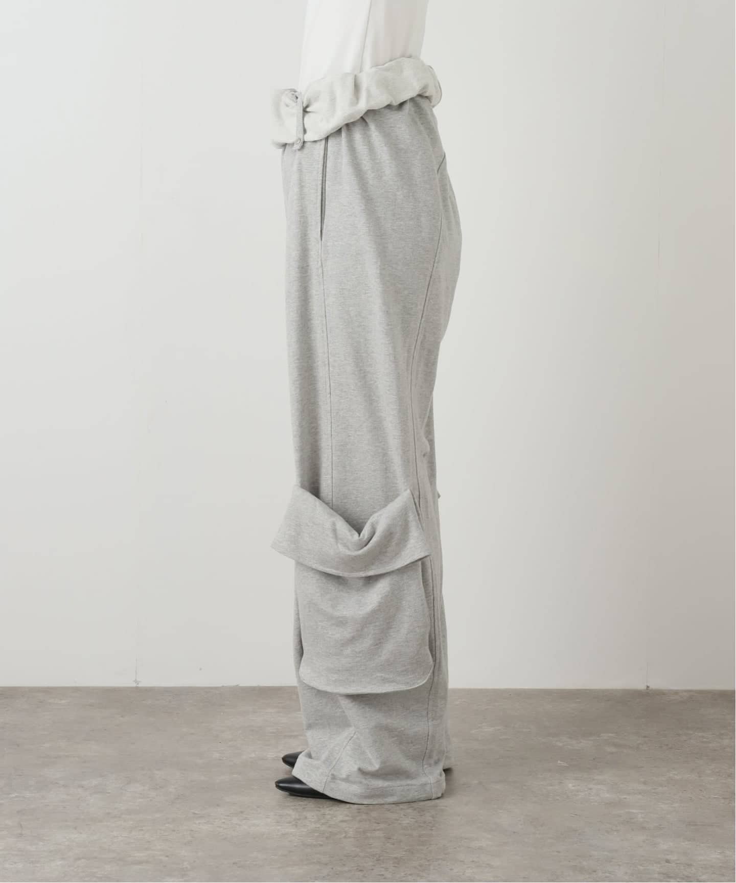 Geek Office / ギークオフィス】OPEN YY / ROLLED WAIST SWEAT CARGO