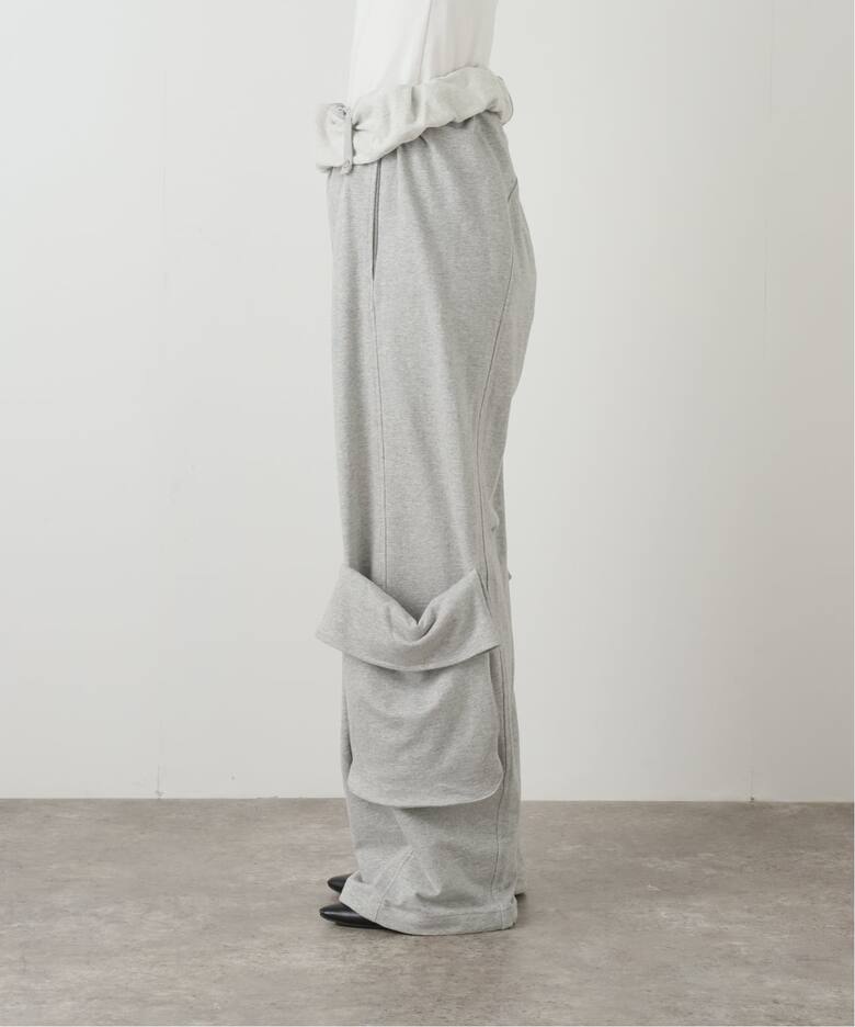 Geek Office / ギークオフィス】OPEN YY / ROLLED WAIST SWEAT CARGO 