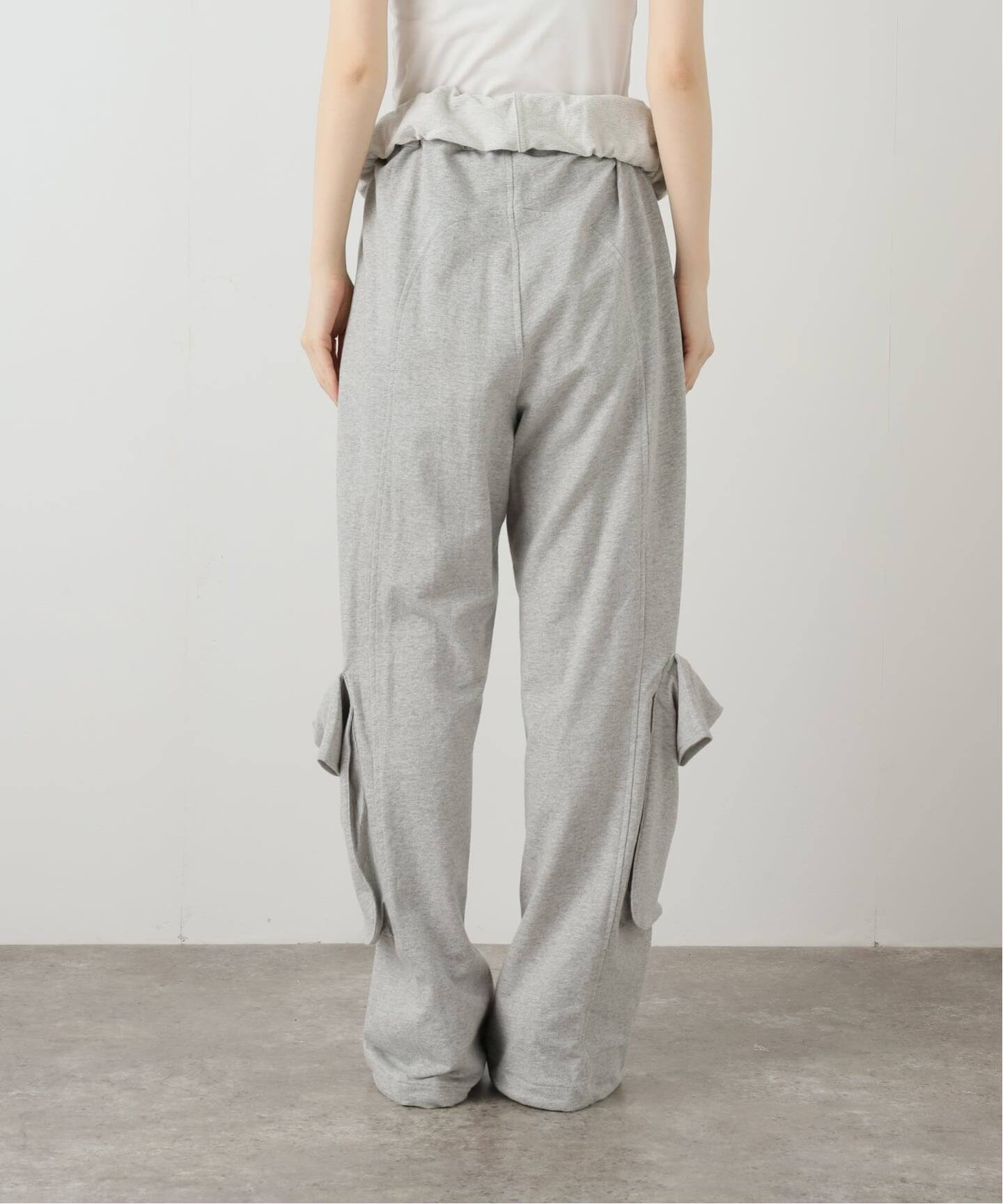 Geek Office / ギークオフィス】OPEN YY / ROLLED WAIST SWEAT CARGO