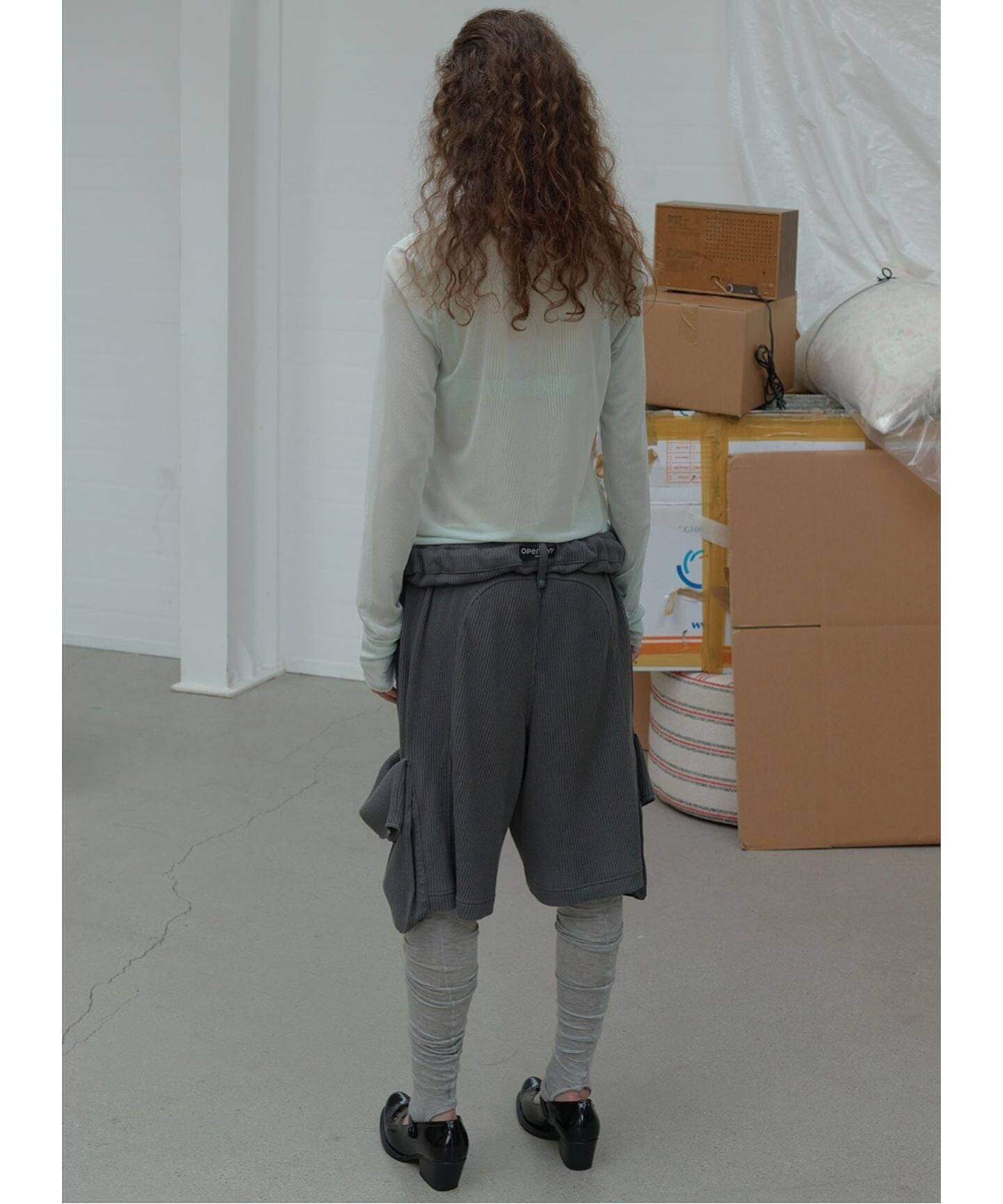 Geek Office / ギークオフィス】OPEN YY / ROLLED WAIST WAFFLE CARGO