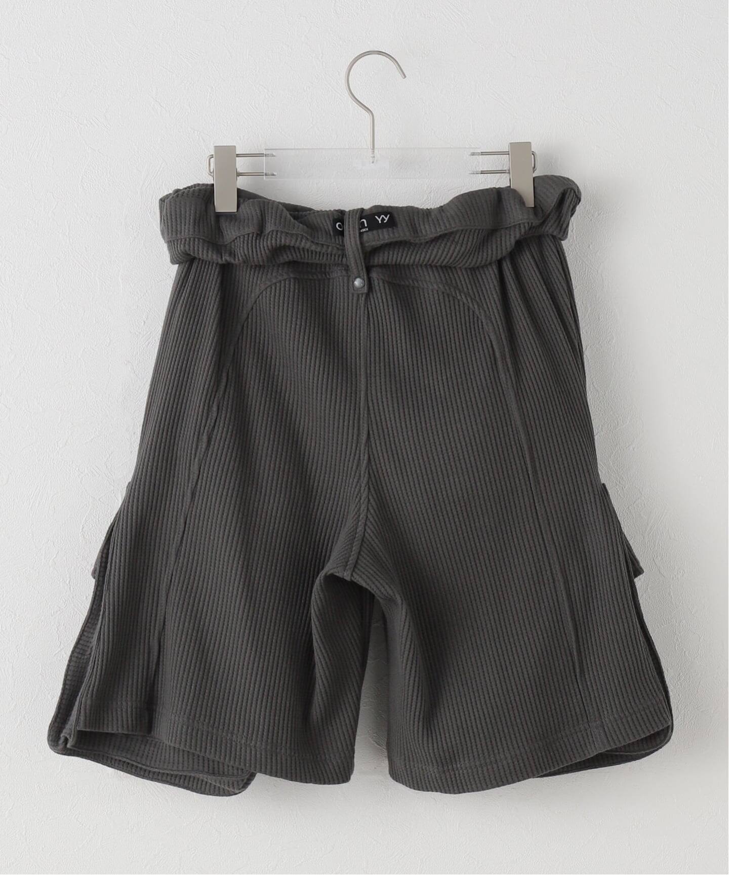 Geek Office / ギークオフィス】OPEN YY / ROLLED WAIST WAFFLE CARGO