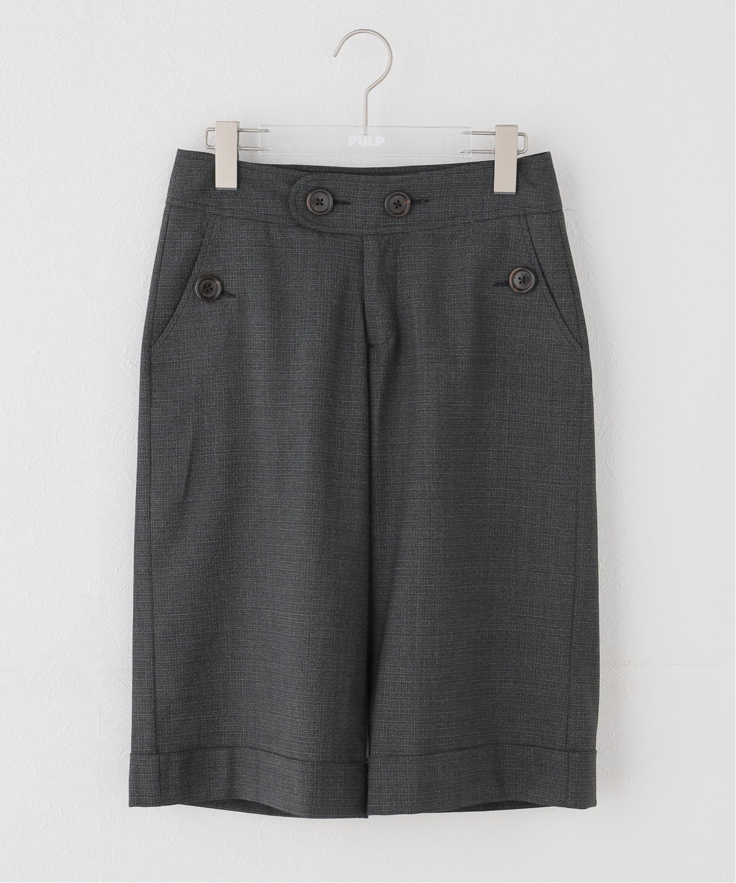 VAQUERA / バケラ WOMEN ZIPPER SKIRT KNIT（ひざ丈スカート）｜PULP