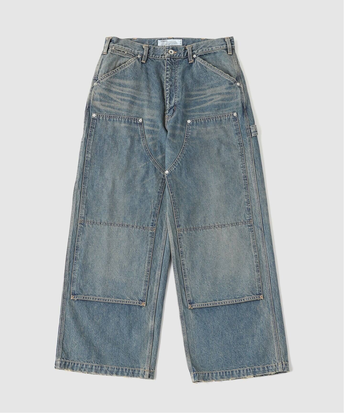 DAIRIKU / ダイリク Vintage Washed Painter Denim Wide（デニムパンツ 