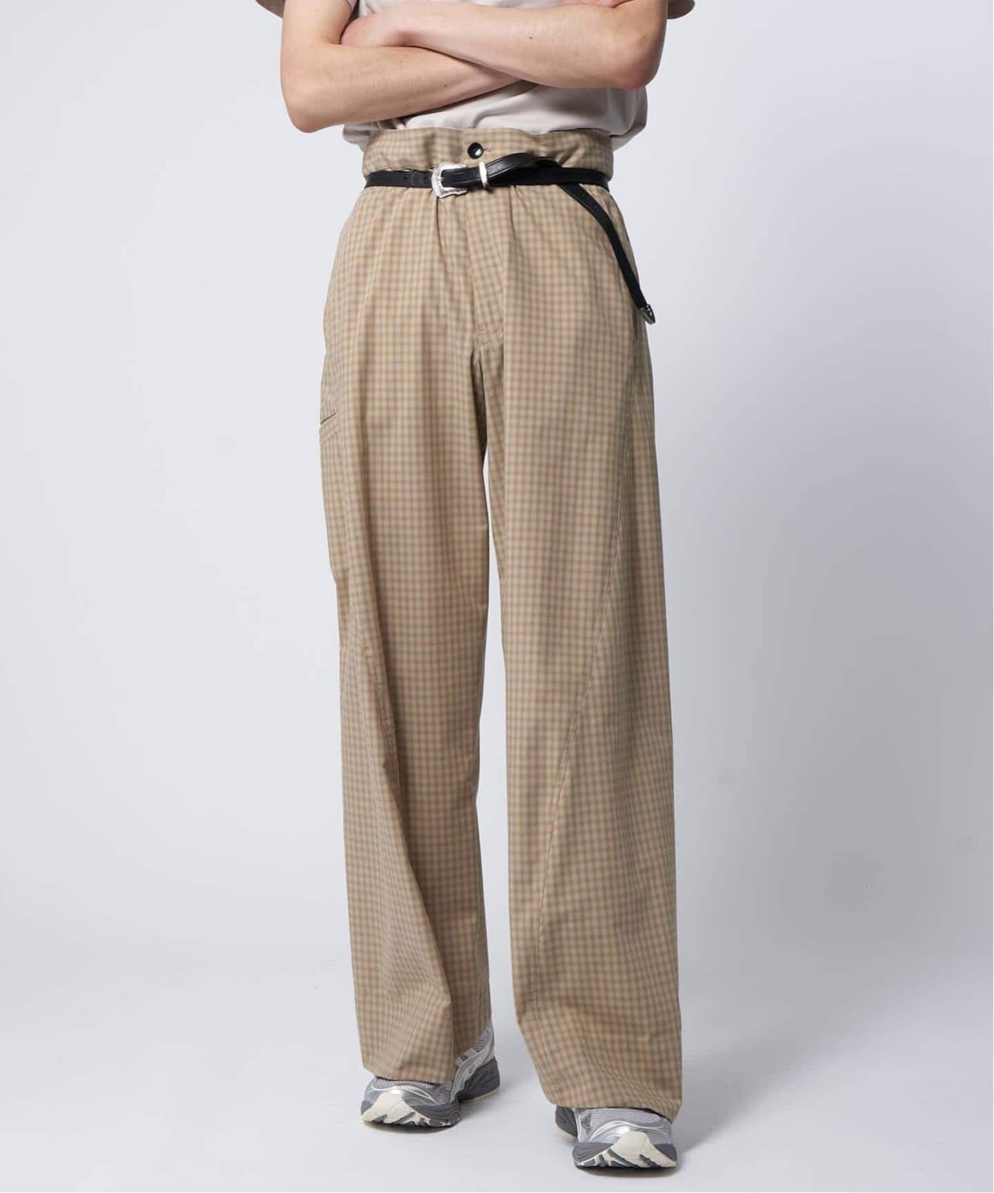 YUKI HASHIMOTO / ユウキハシモト 別注 TWISTED WORKPANTS（スラックス
