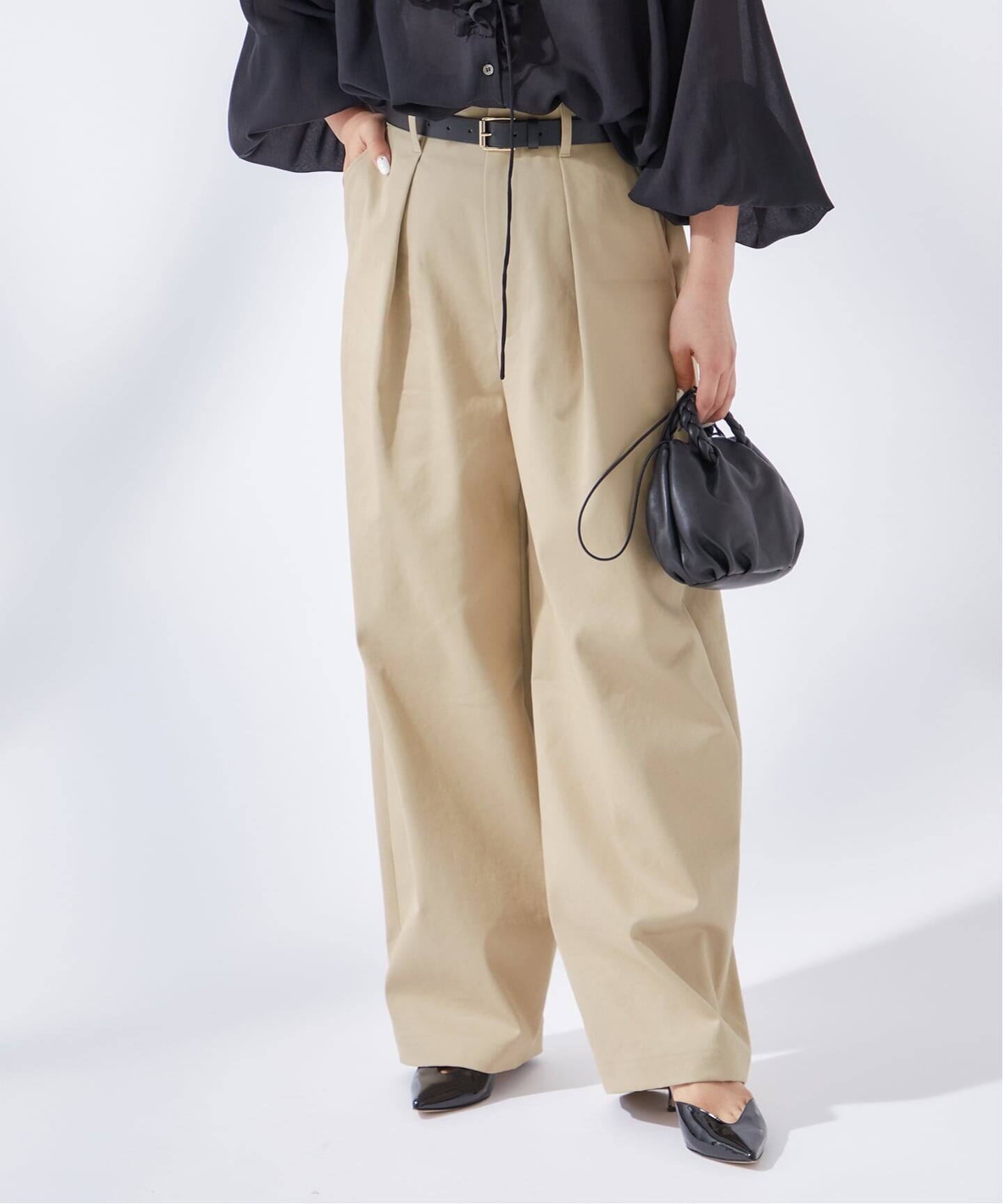 追加予約4》CP タックチノパンツ（チノパンツ）｜JOURNAL STANDARD L