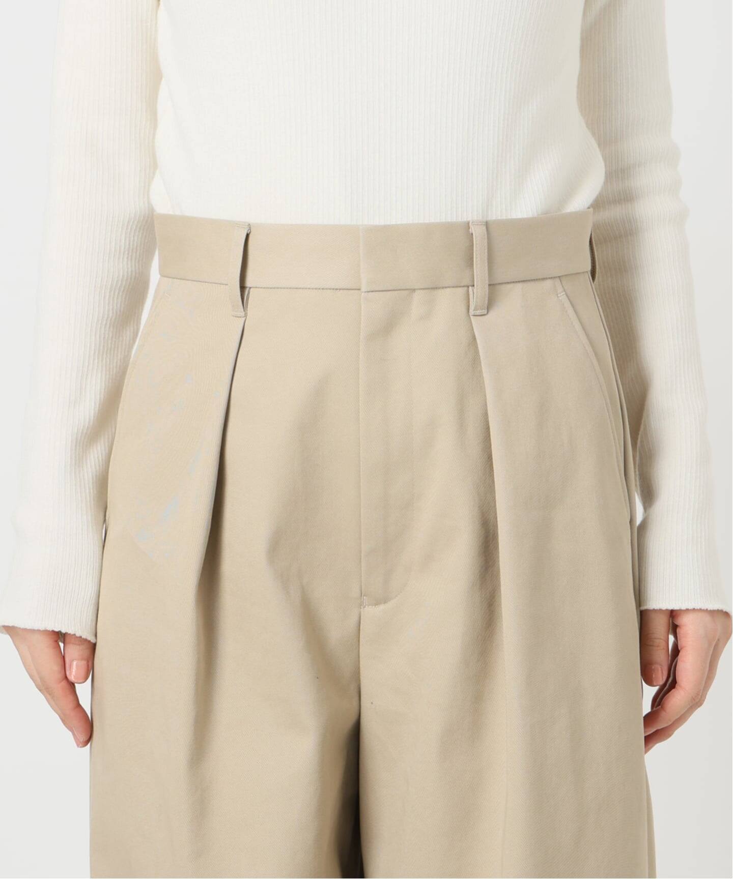 追加予約4》CP タックチノパンツ（チノパンツ）｜JOURNAL STANDARD L