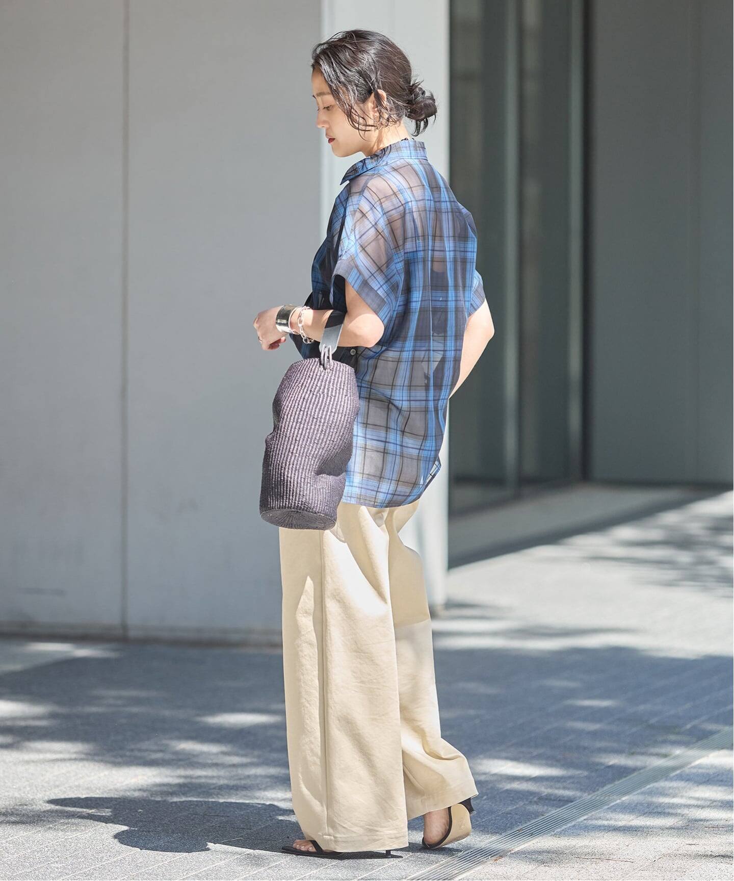 追加5》【金子綾さん着用】CP タックチノパンツ（チノパンツ