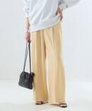 ジョーゼット タックパンツ