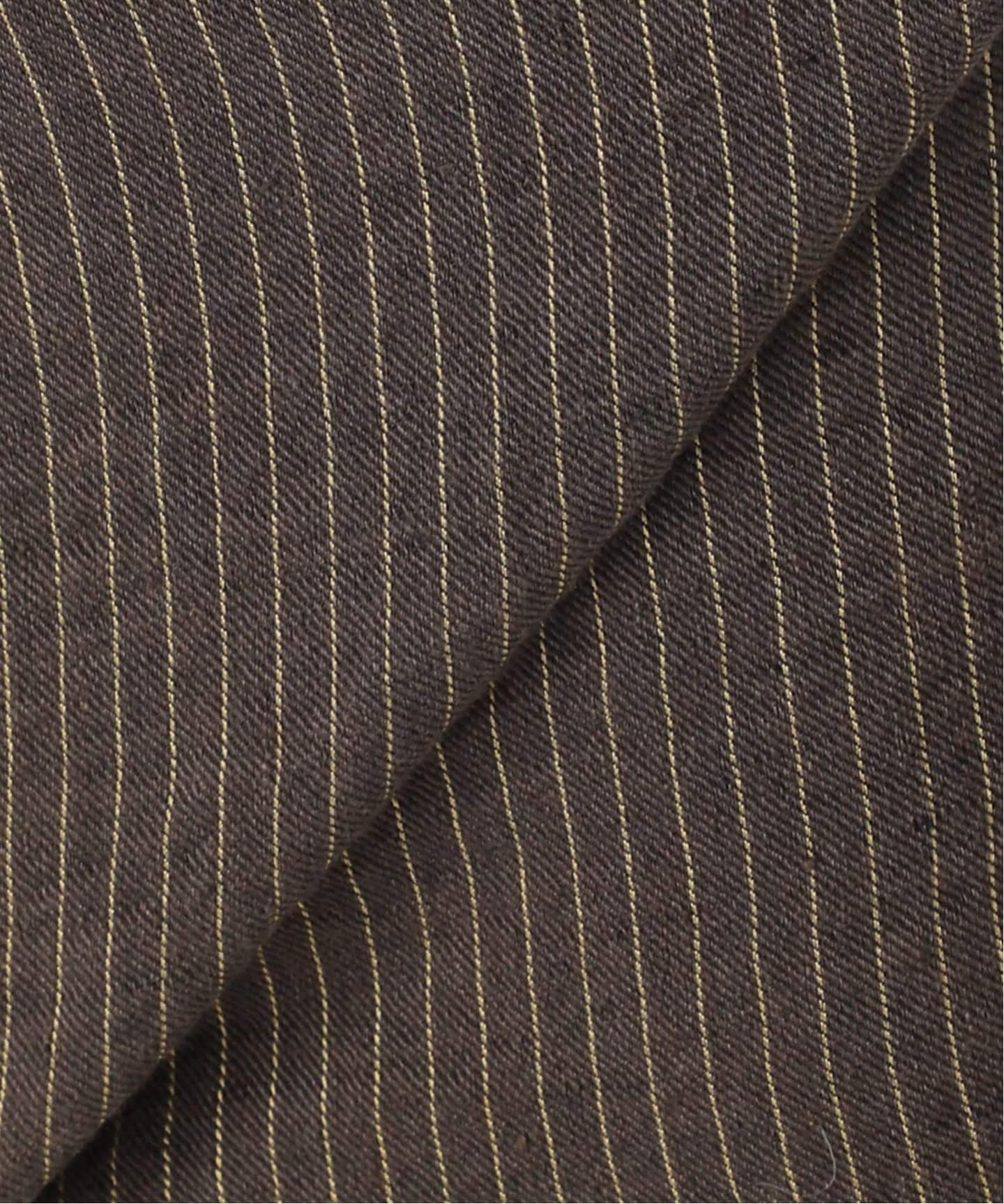ドゥロワー　ストライプ　リネン シルクパンツ 予約》FABRICAリネンストライプパンツ（スラックス）｜JOURNAL