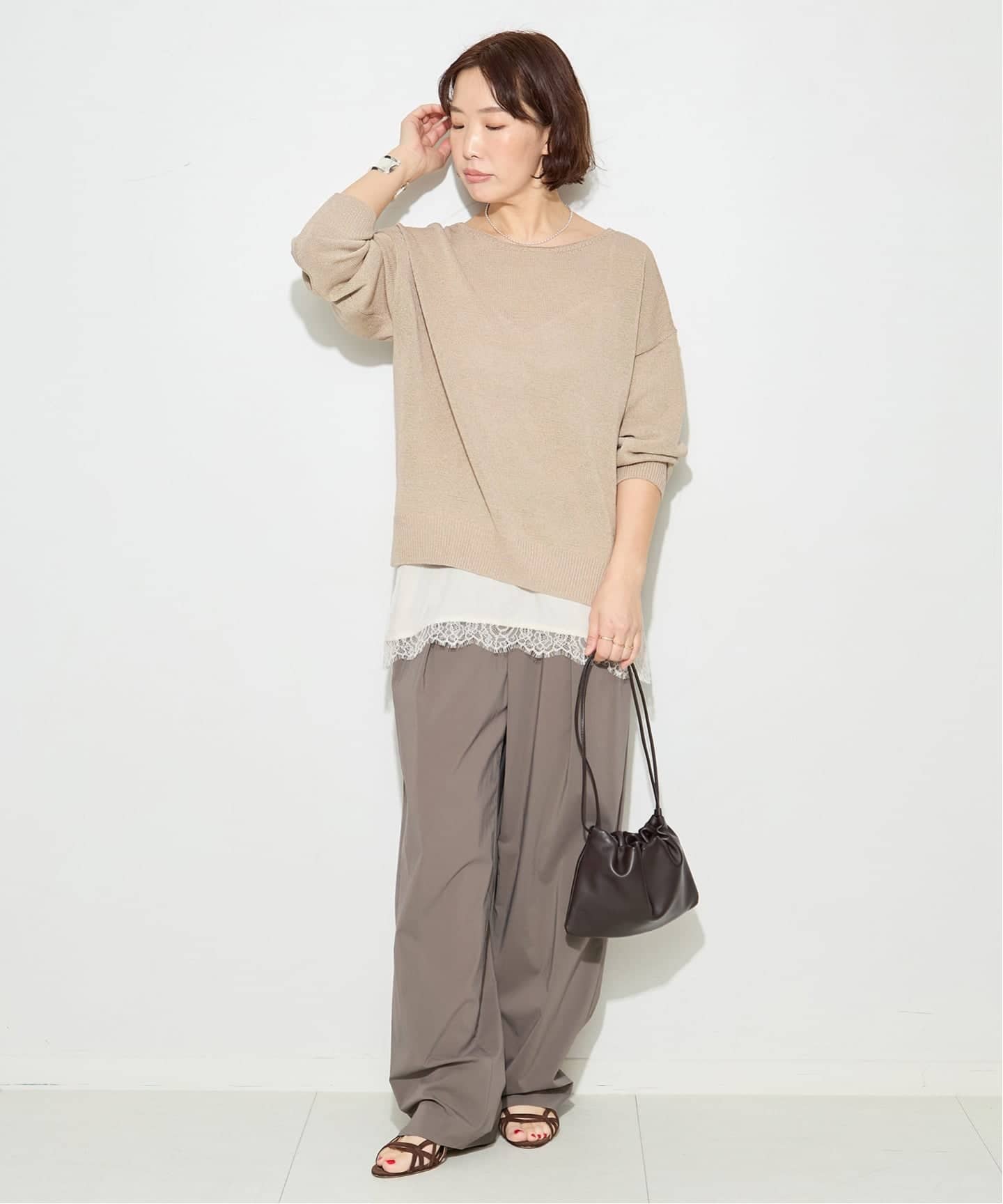 撥水/UVカット/セットアップ可》WATER REPELLENT/UVタックパンツ
