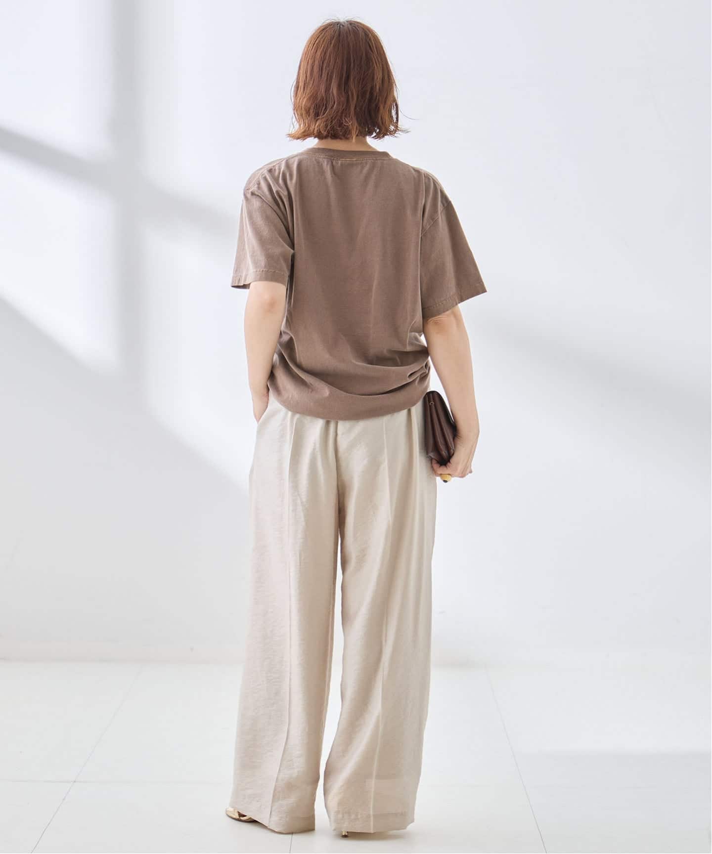 シルクMIXシアー&ストライプパンツ（その他パンツ）｜JOURNAL STANDARD