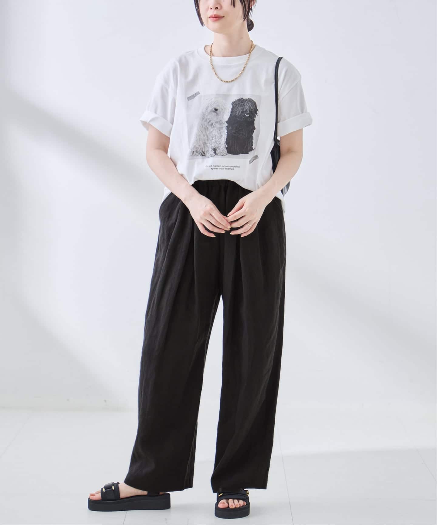 フレンチリネンイージーパンツ（その他パンツ）｜JOURNAL STANDARD L
