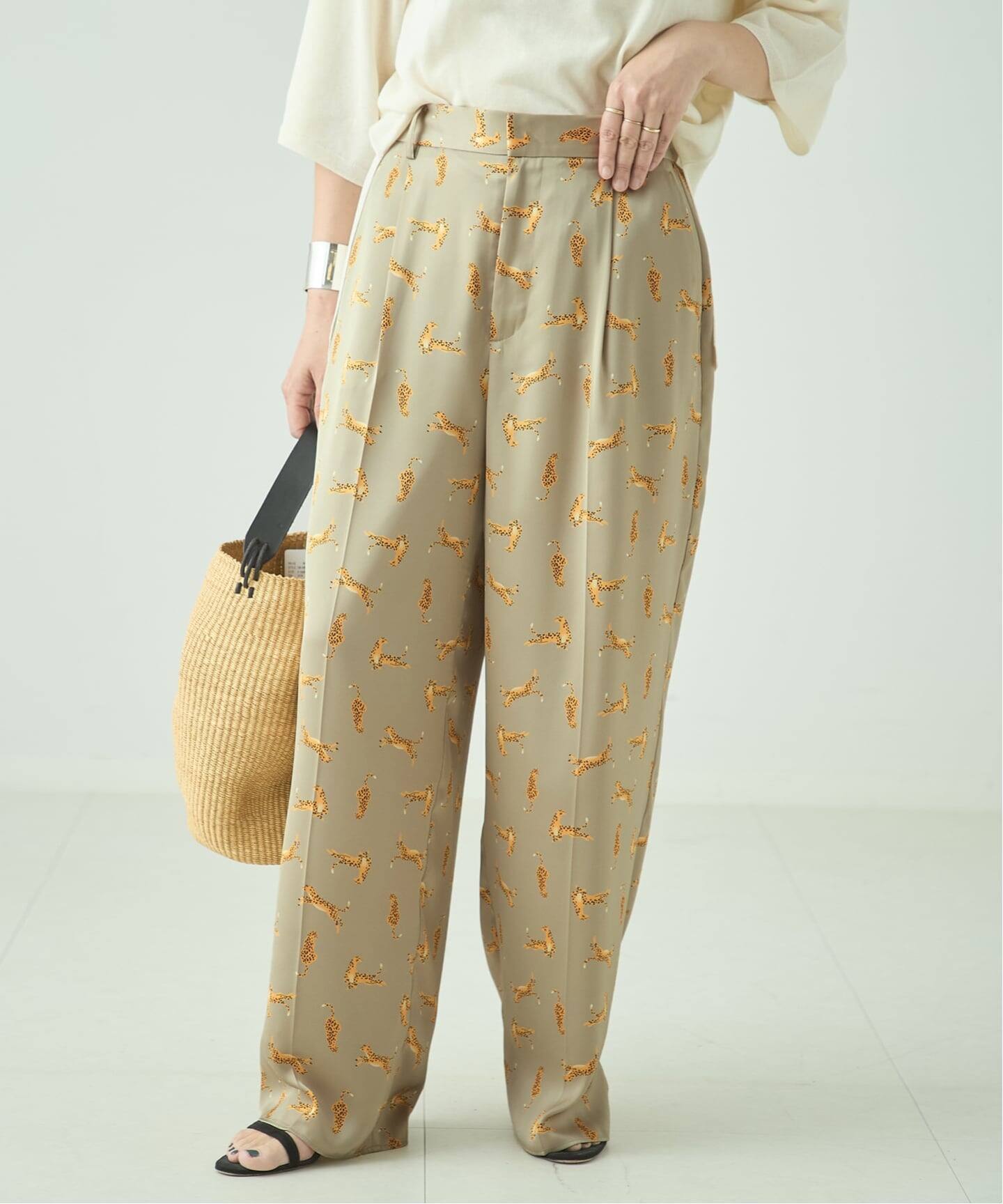 レオパードモチーフパンツ（スラックス）｜JOURNAL STANDARD L'ESSAGE