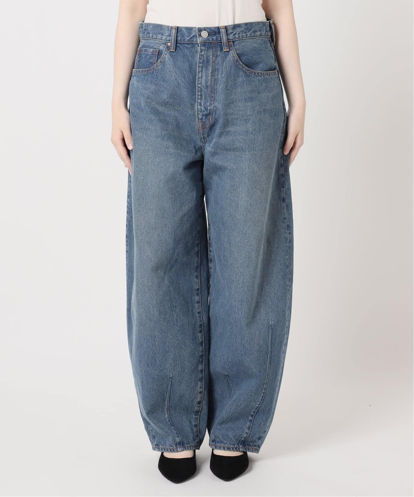 peoplesenseバルーンデニム 値段交渉OK 予約》12.5oz バルーンデニムパンツ（デニムパンツ・ジーンズ