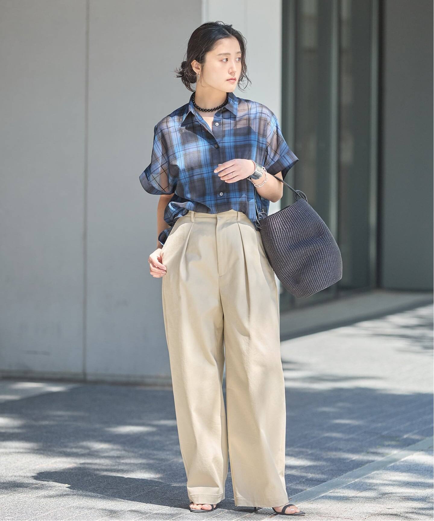追加予約6》【金子綾さん着用】CP タックチノパンツ（チノパンツ