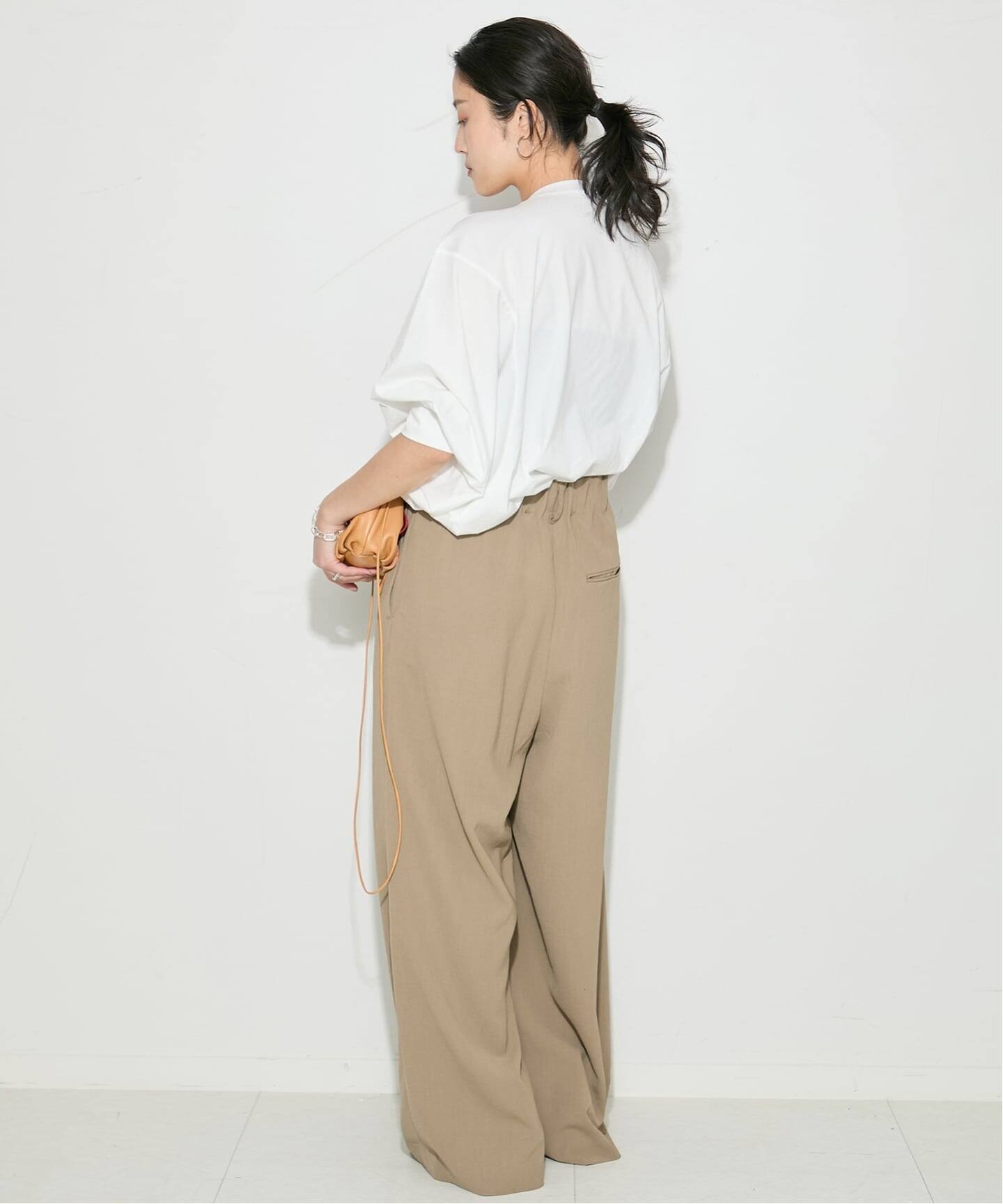 ウォッシャブル TTツイル ラップパンツ（その他パンツ）｜JOURNAL