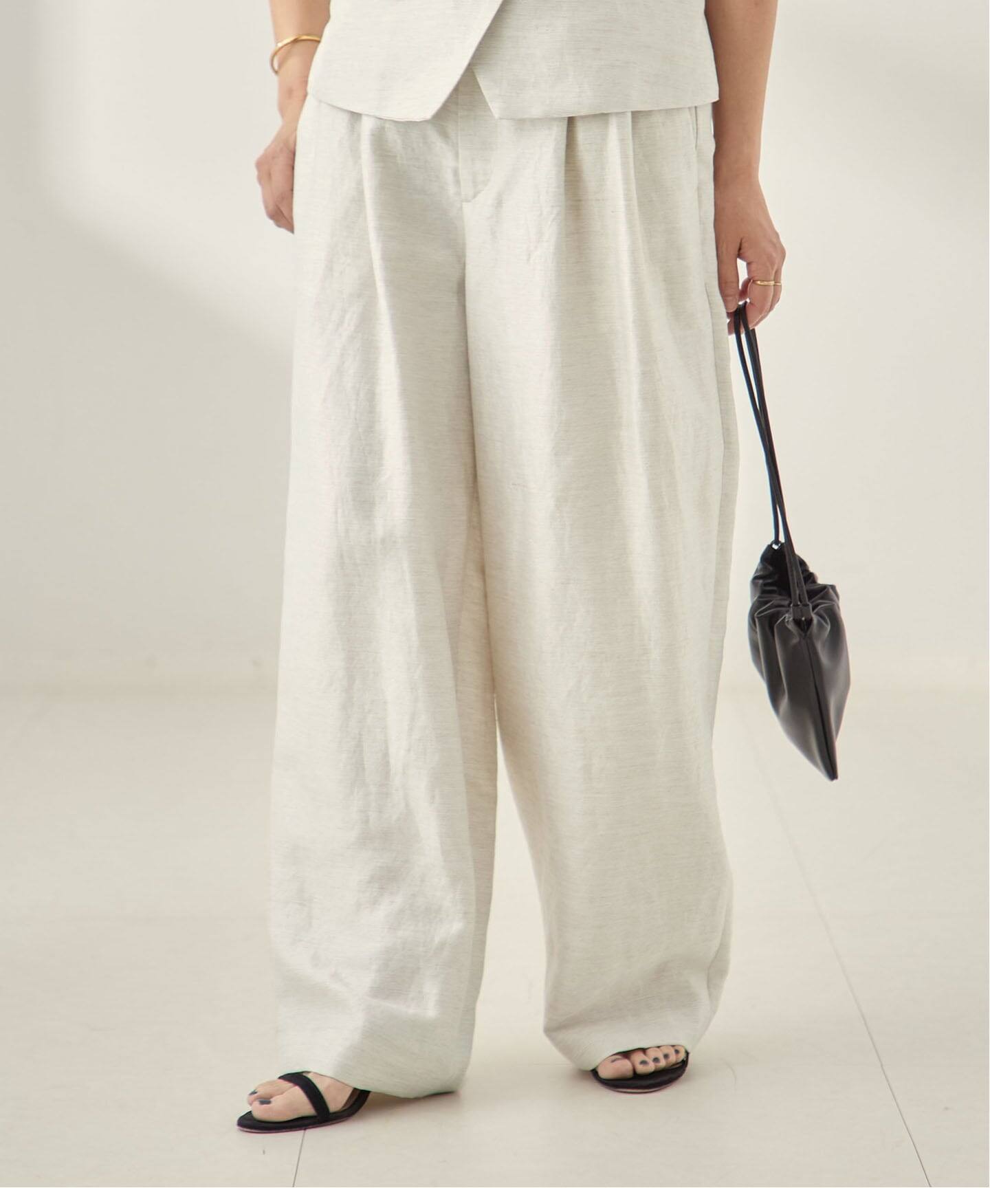 セットアップ可》LINOワイドパンツ（スラックス）｜JOURNAL STANDARD L