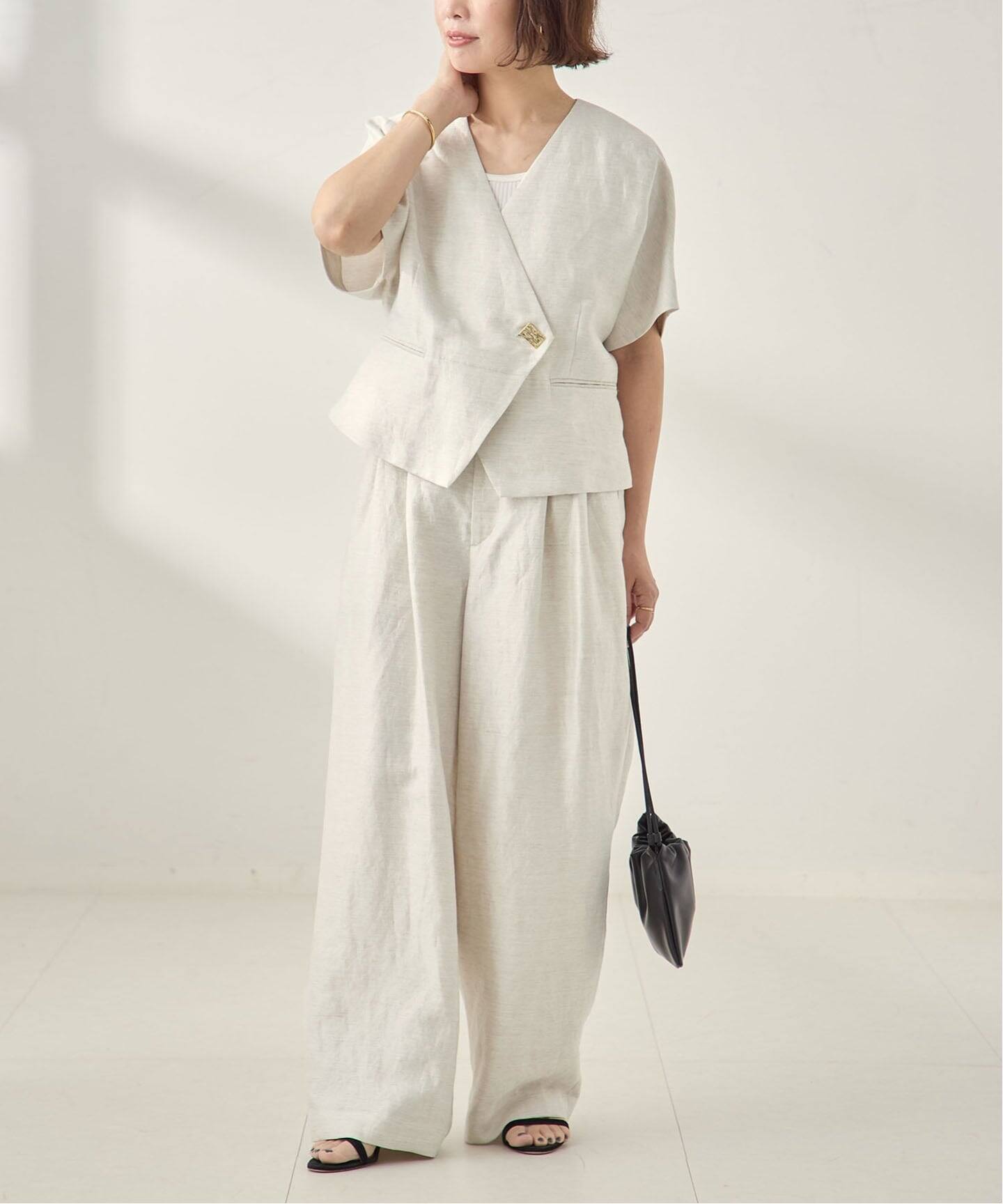セットアップ可》LINOワイドパンツ（スラックス）｜JOURNAL STANDARD L
